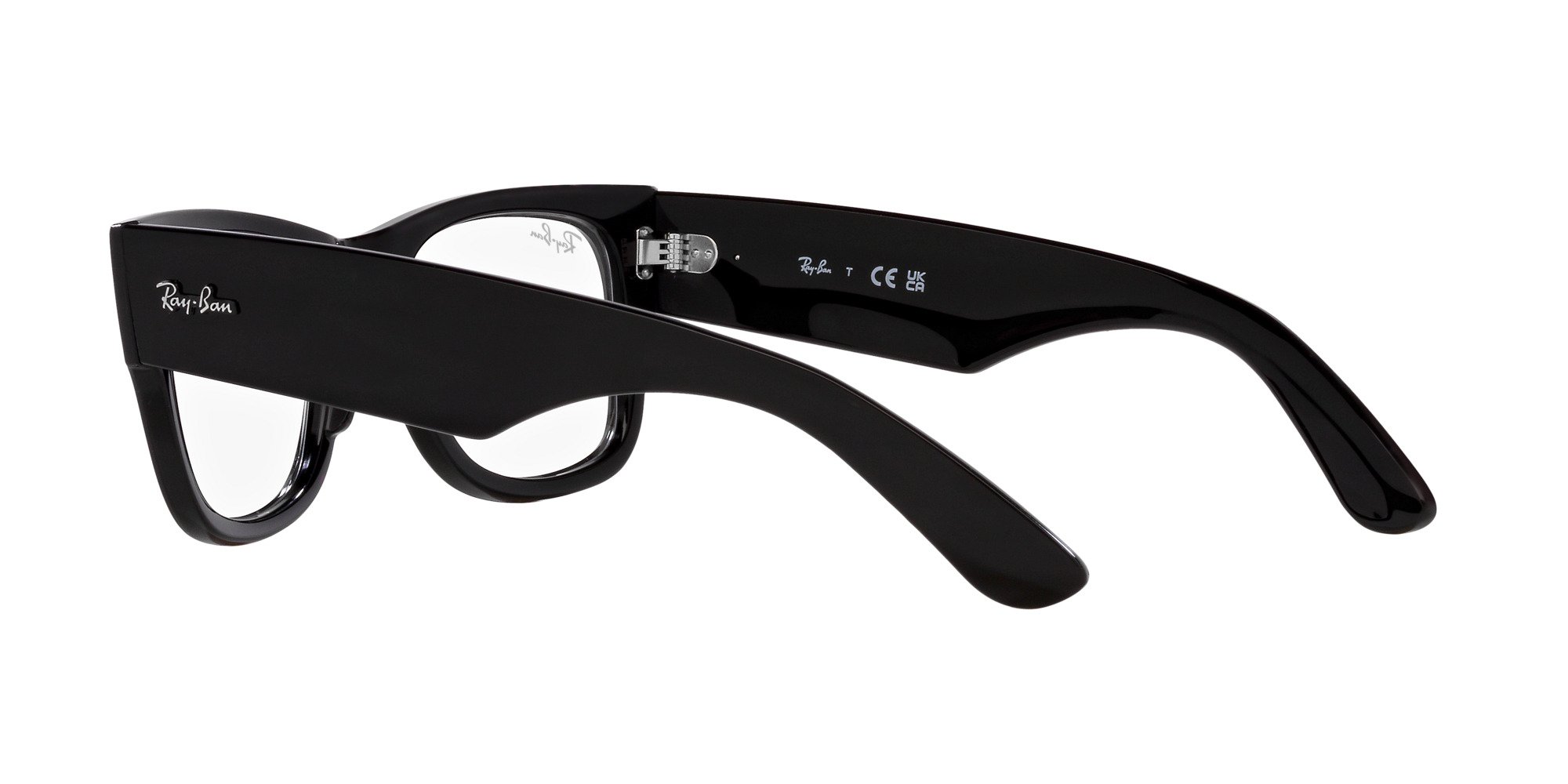 Das Bild zeigt die Korrektionsbrille RX0840V 2000 von der Marke Ray Ban in schwarz.
