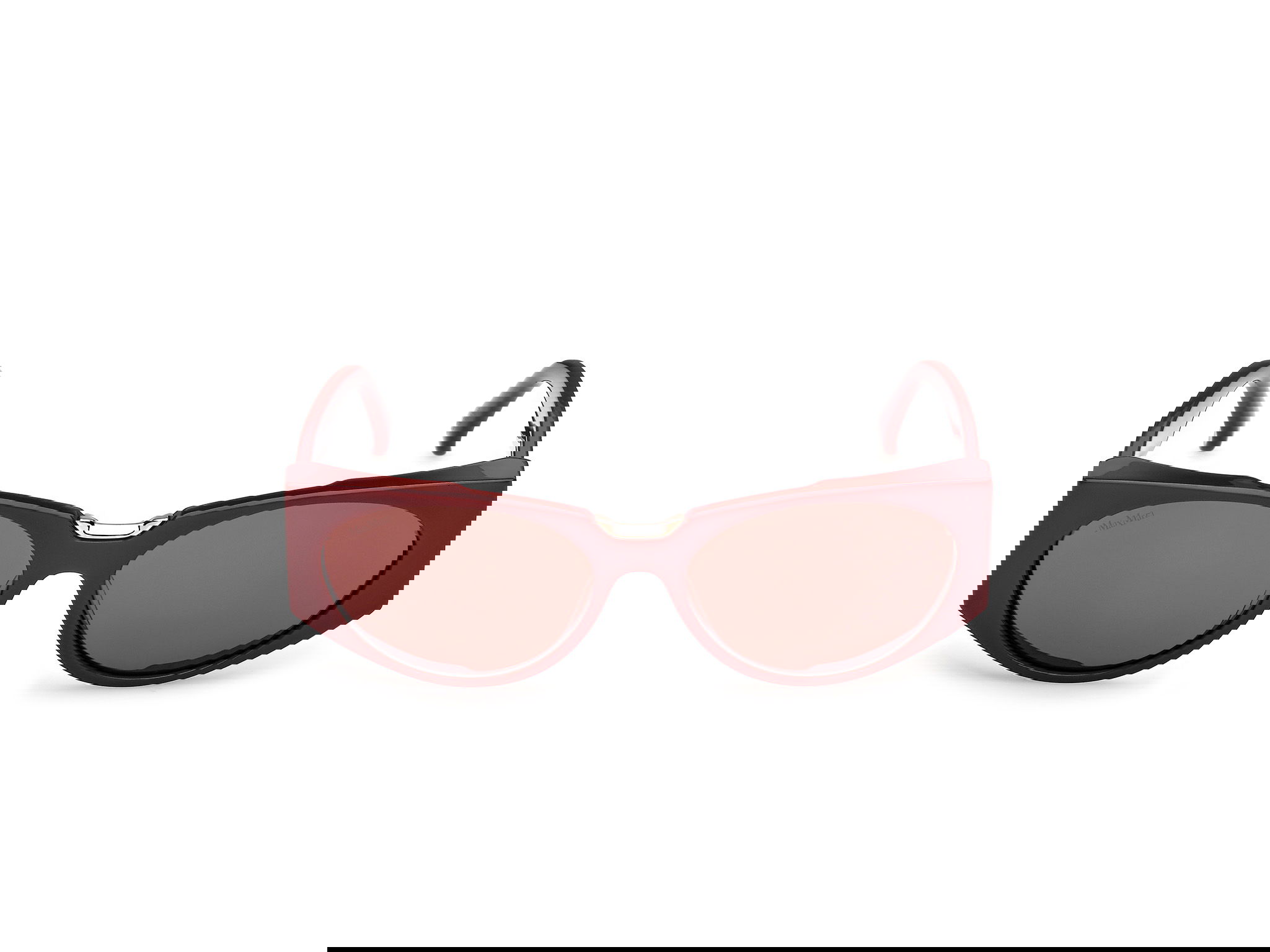 Das Bild zeigt die Sonnenbrille MM0160 von der Marke Max Mara in Bordeaux.
