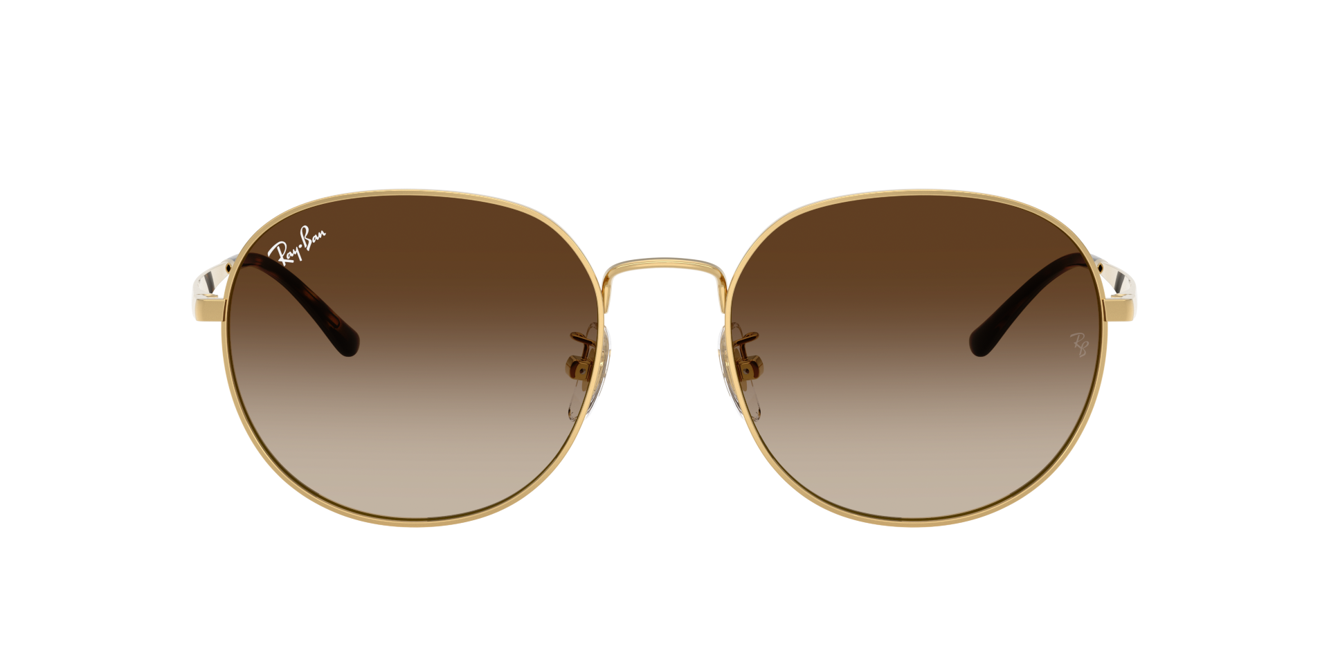 Ray Ban Sonnenbrille in Arista gold 0RB3727D 001/13 57