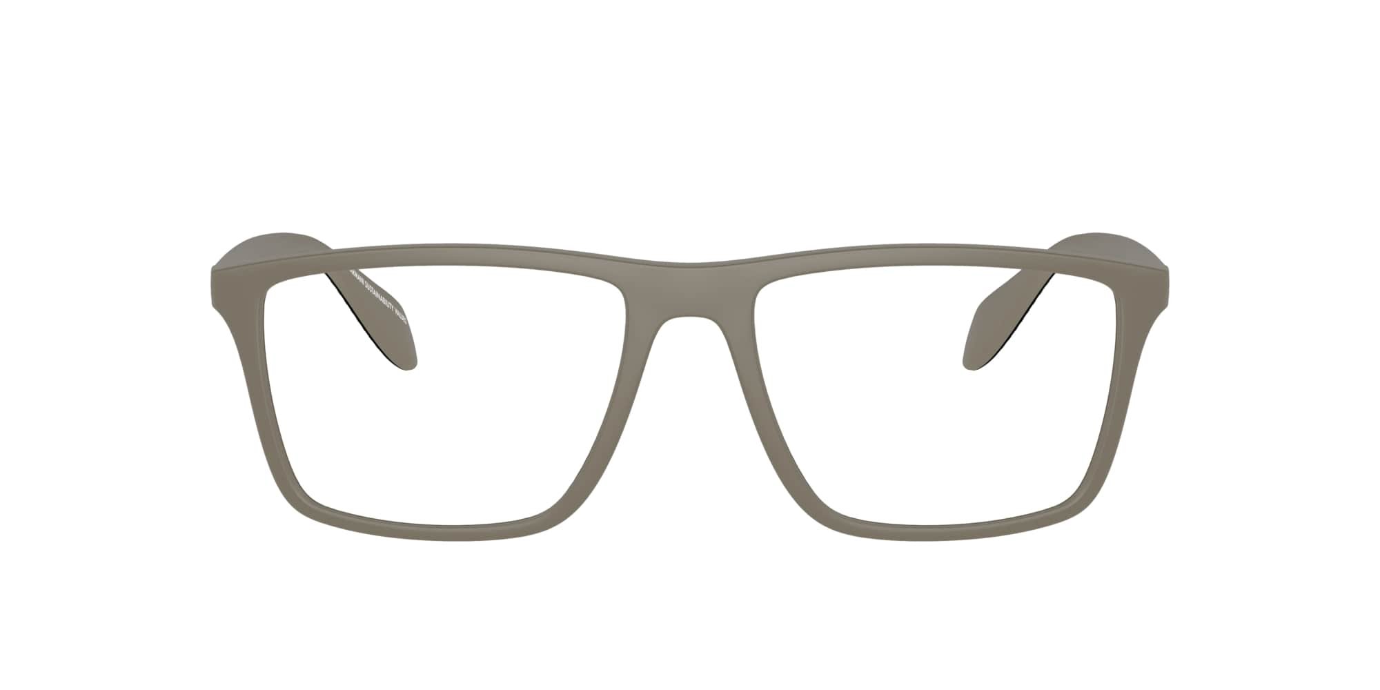 Emporio Armani Brille für Herren in Schlammfarbe matt EA3230 5437 53