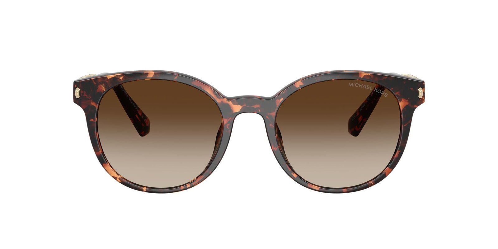 Das Bild zeigt die Sonnenbrille 0MK2264 von Michael Kors in Havana.