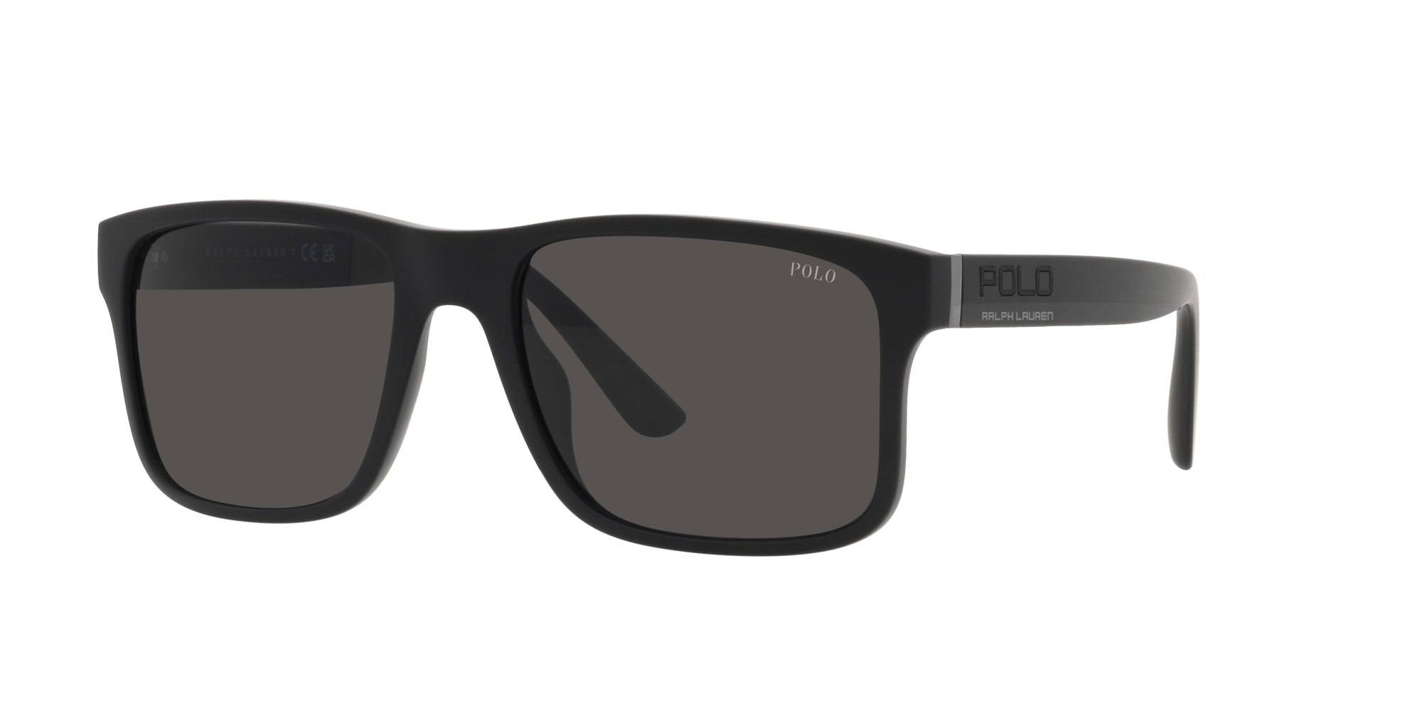Polo Ralph Lauren Sonnenbrille PH4195U 500187 matt schwarz