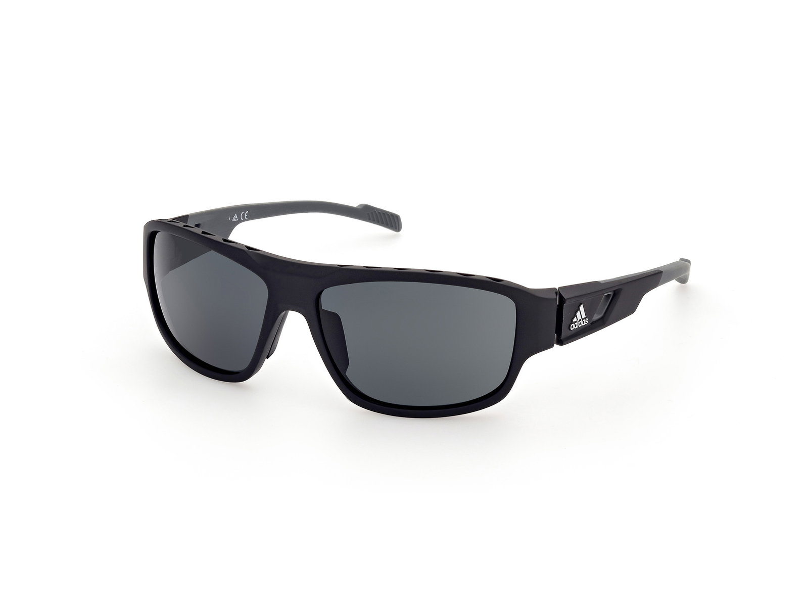 Adidas Sport Sonnenbrille für Herren matt schwarz SP0045 02A