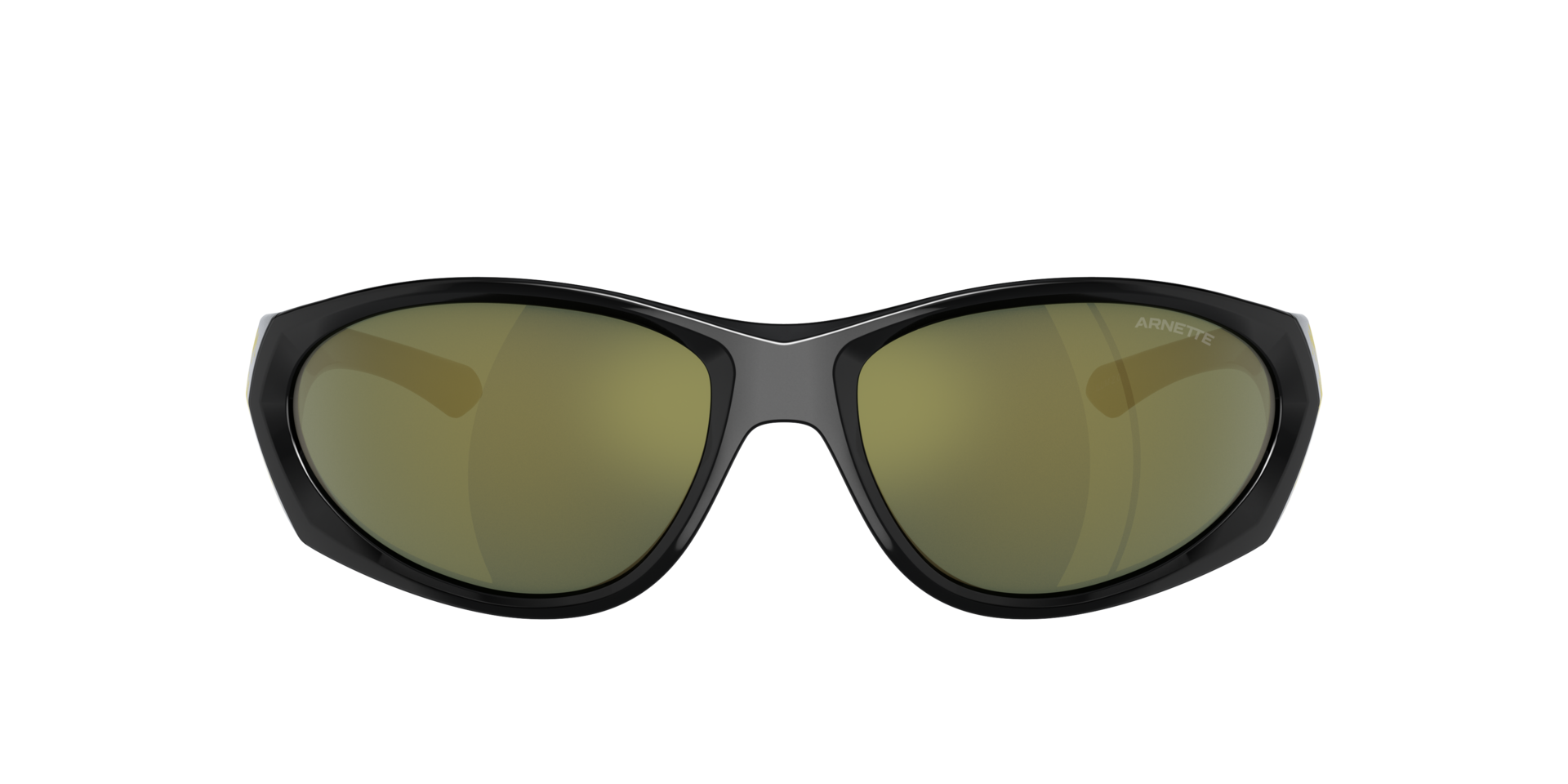 Das Bild zeigt die Sonnenbrille AN4342 29476R von der Marke Arnette in schwarz.