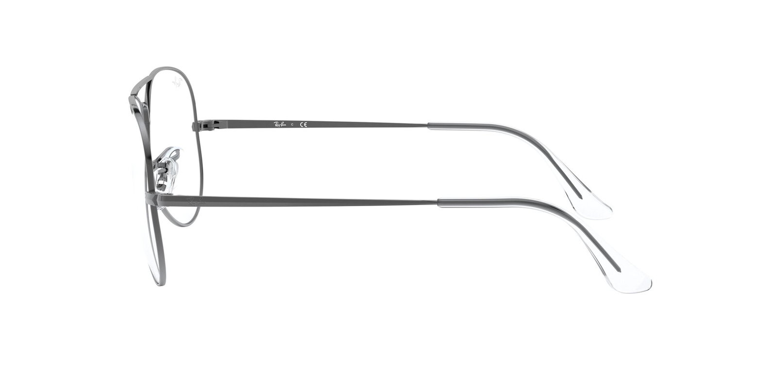 Das Bild zeigt die Korrektionsbrille RX6489 2502 von der Marke Ray-Ban in Gunmetal.