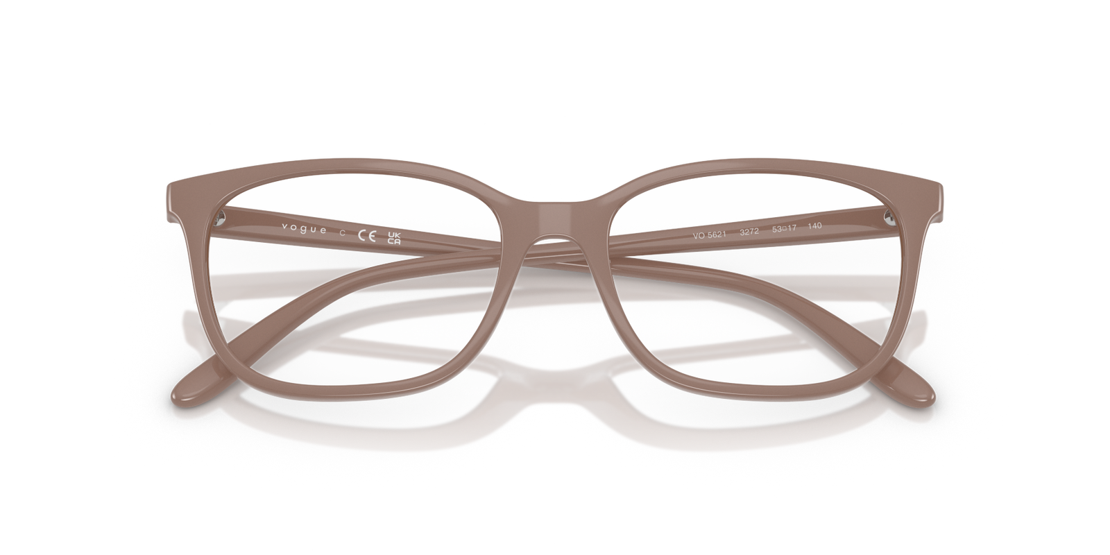 Das Bild zeigt die Brille 0VO2295 von Vogue in der Farbe Beige.