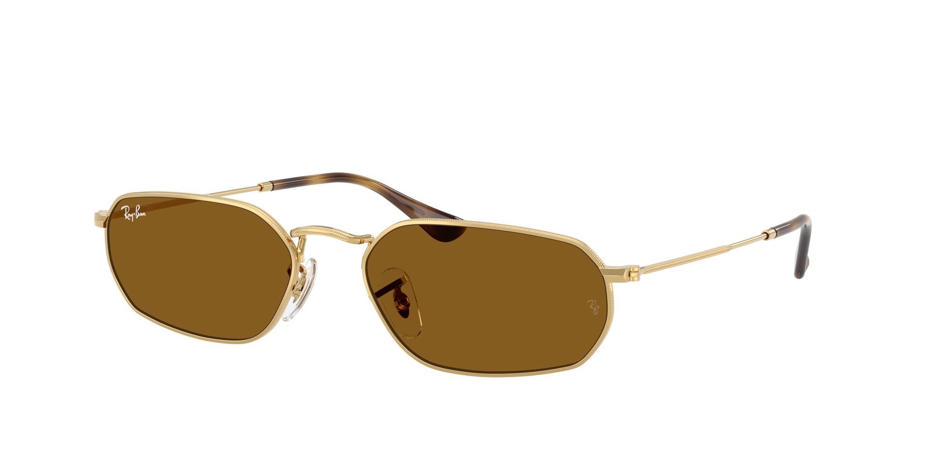 Ray Ban Sonnenbrille in Arista Gold 0RB3947 001/33