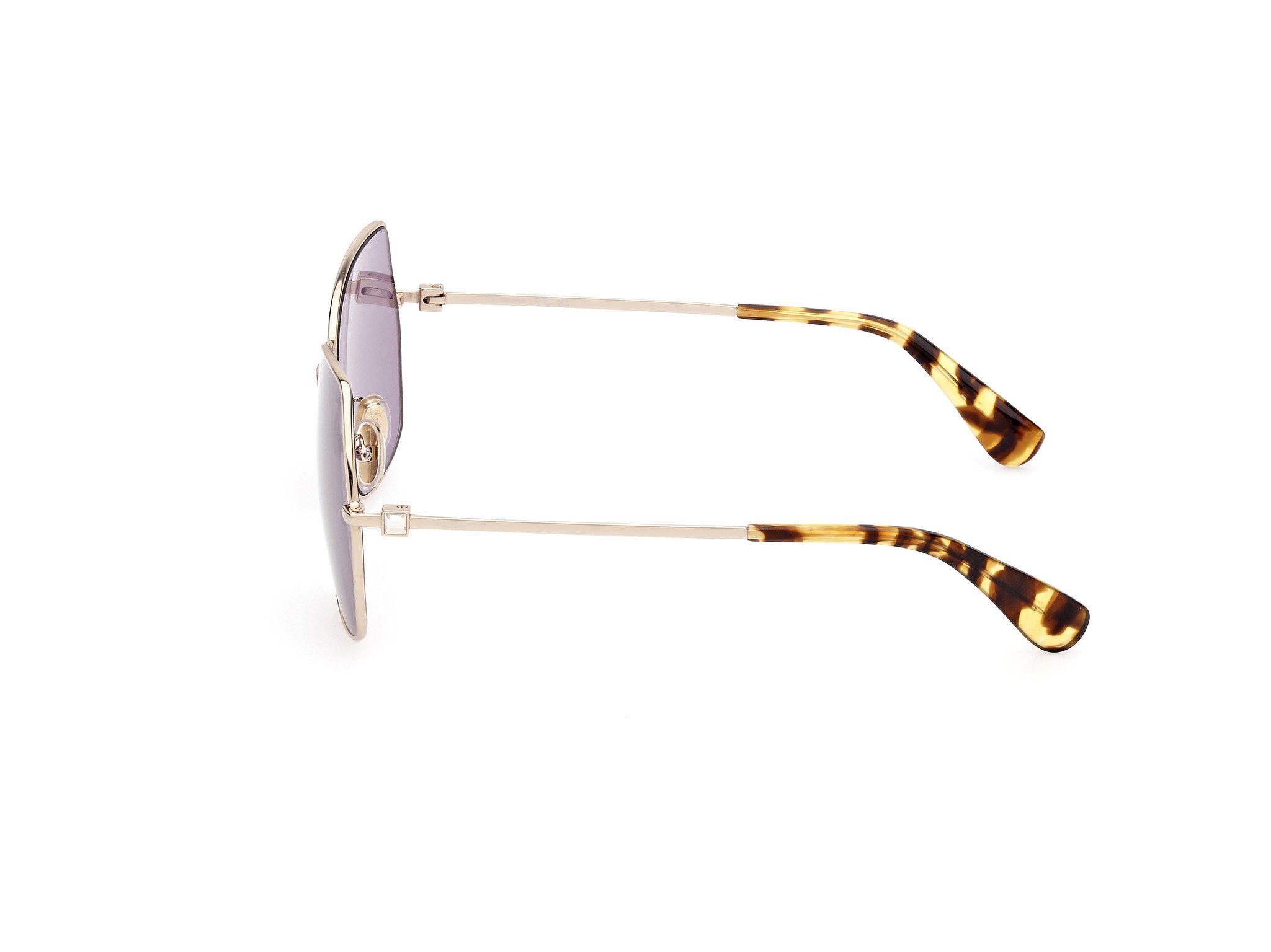 Das Bild zeigt die Sonnenbrille MM0035-H 32Y von der Marke Max Mara in Blassgold.