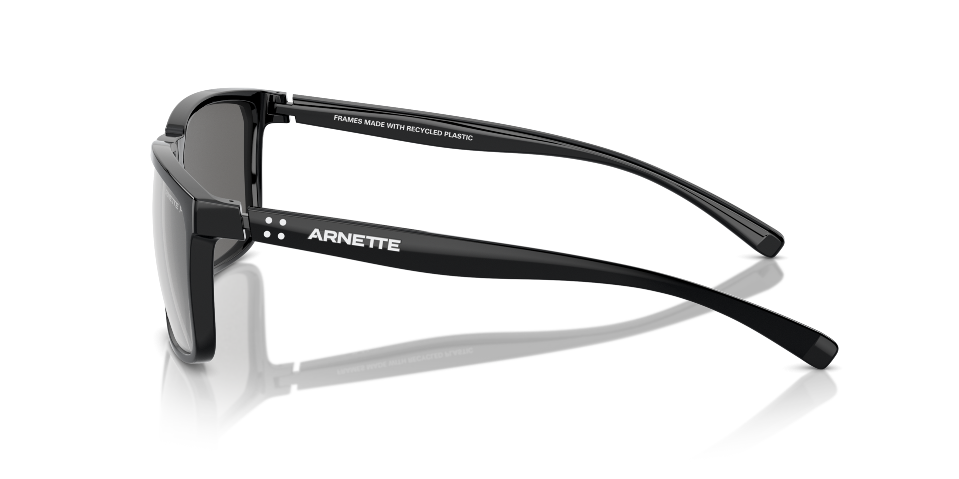 Das Bild zeigt die Sonnenbrille AN4251 2900Z3 von der Marke Arnette in Schwarz.