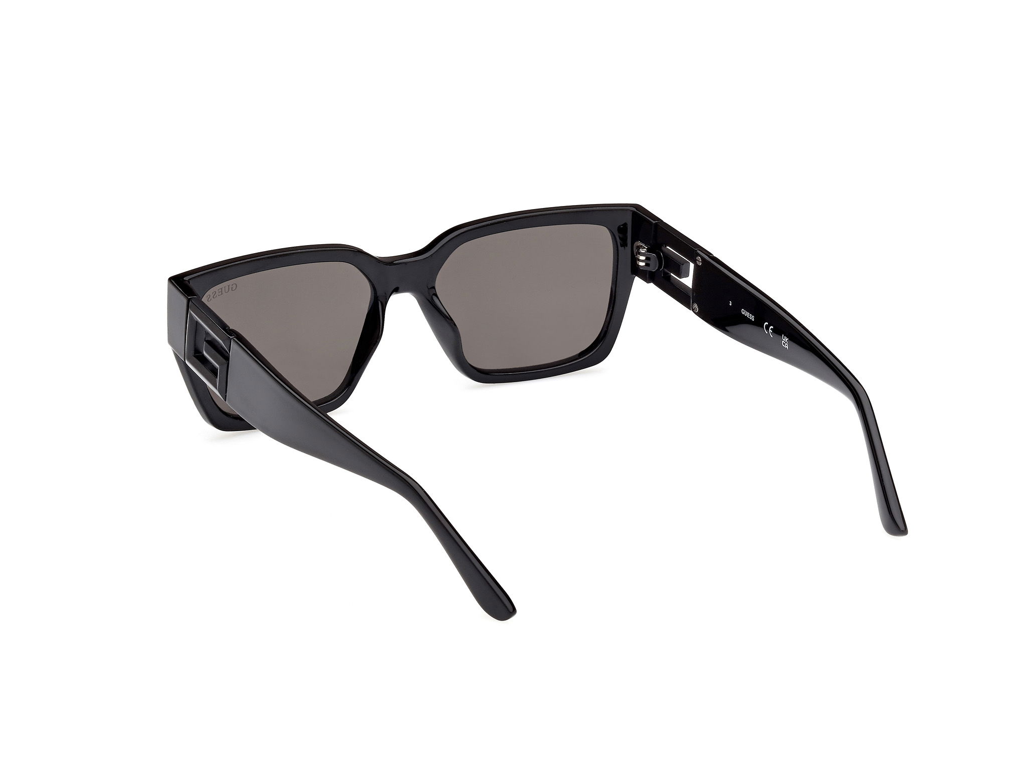 Das Bild zeigt die Sonnenbrille GU7916 01A von der Marke Guess in Schwarz