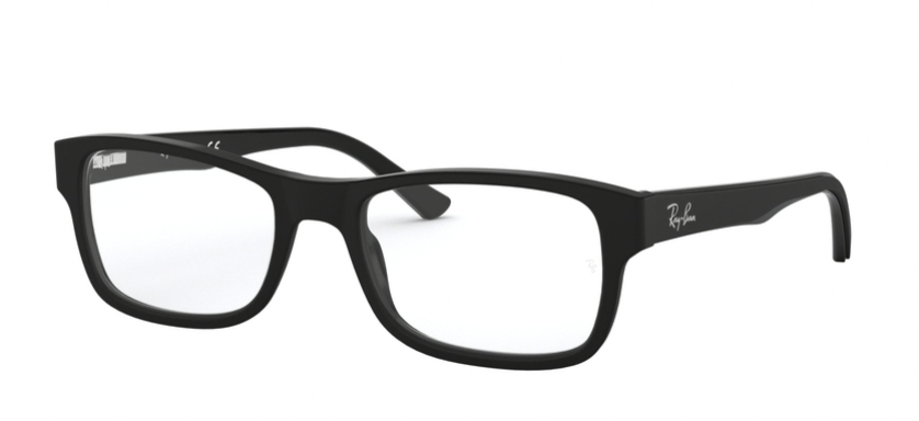 Ray Ban RX5268 5119 – Schwarze eckige Herrenbrille Kunststoff