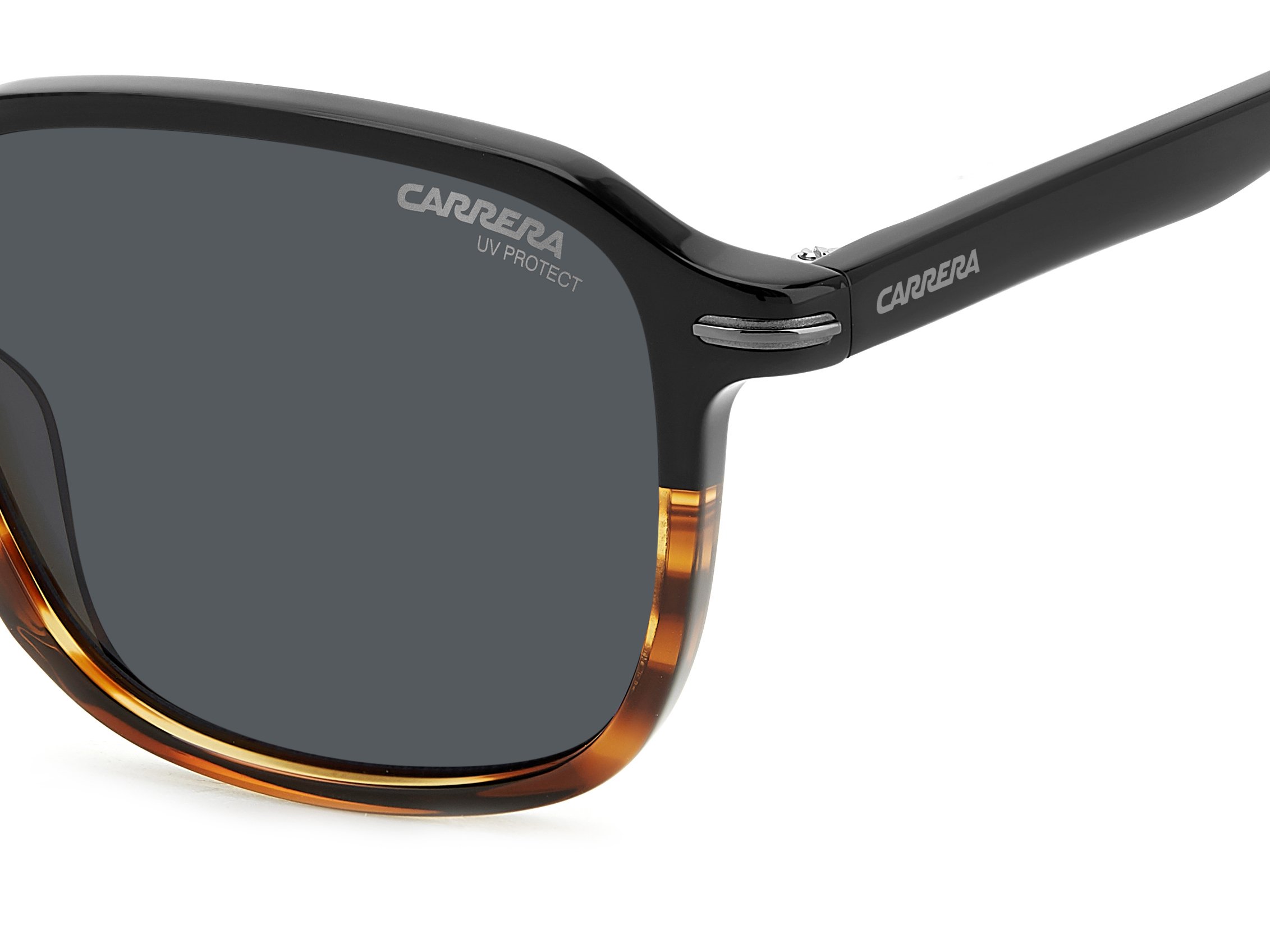 Das Bild zeigt die Sonnenbrille 328/S WR7 von der Marke Carrera in  schwarz havana.