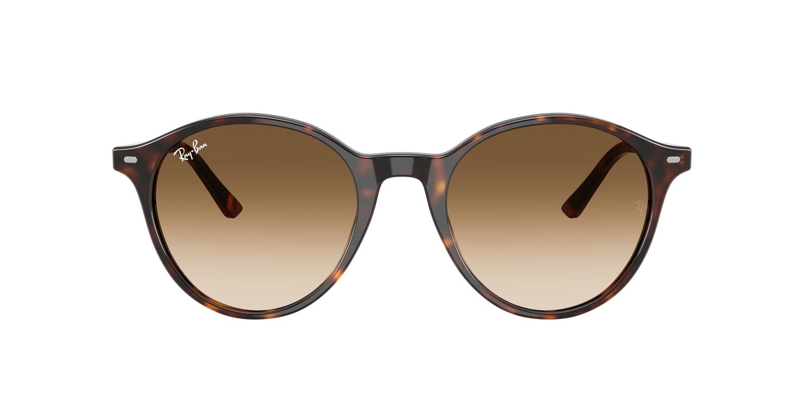Das Bild zeigt die Ray Ban Sonnenbrille 2230 in Havana von vorne.