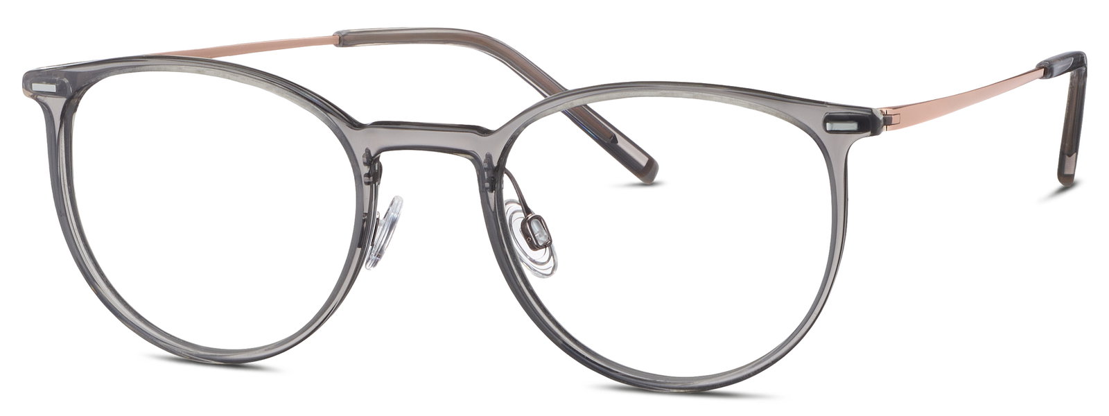 HUMPHREY'S 581162 30 – Graue ovale Kunststoffbrille