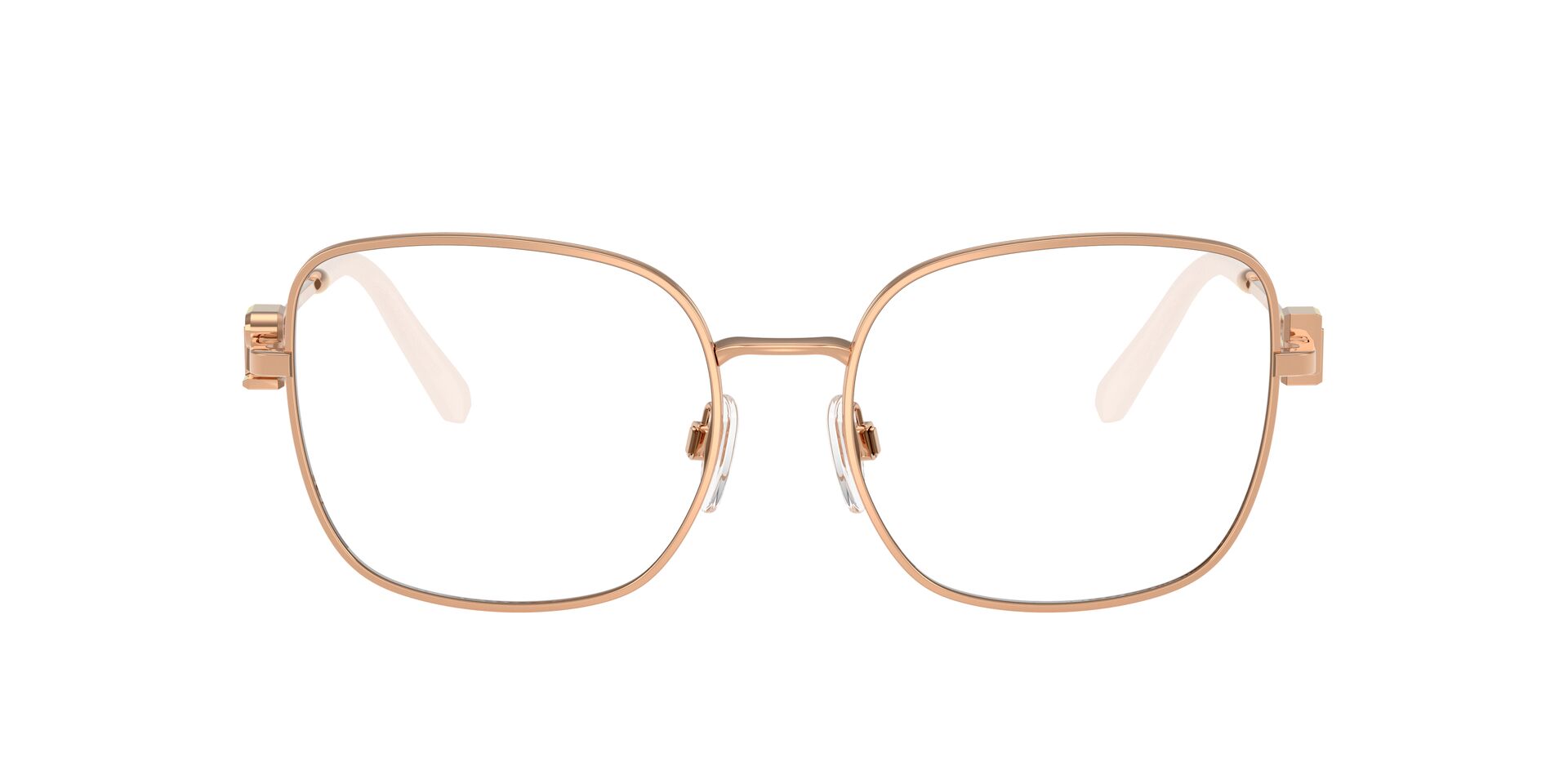 Das Bild zeigt die Korrektionsbrille RL5128 von der Marke Ralph Lauren in Roßégold.