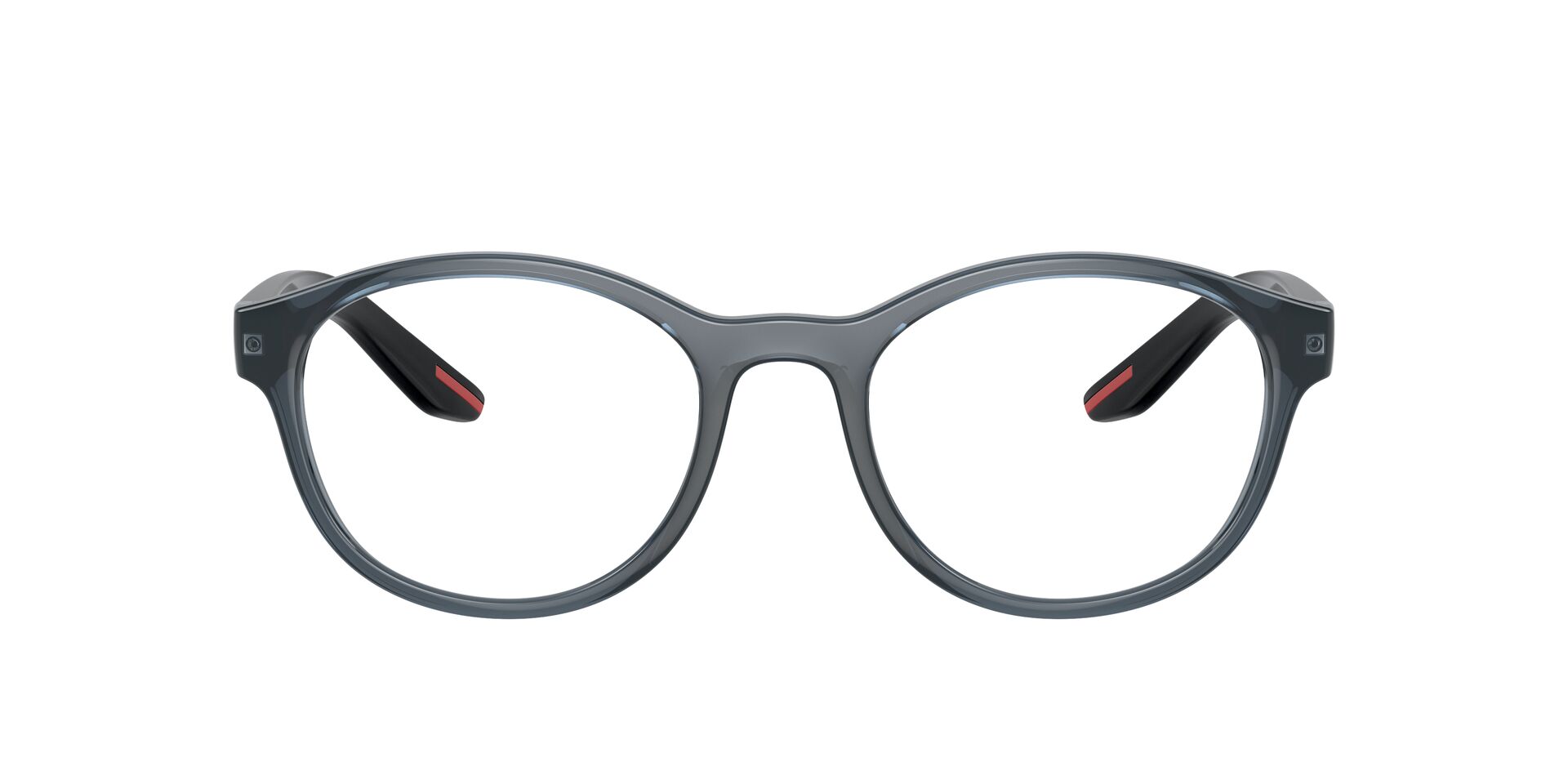 Das Bild zeigt die Prada Linea Rossa Fassung PS07PV CZH1O1 von vorne.
