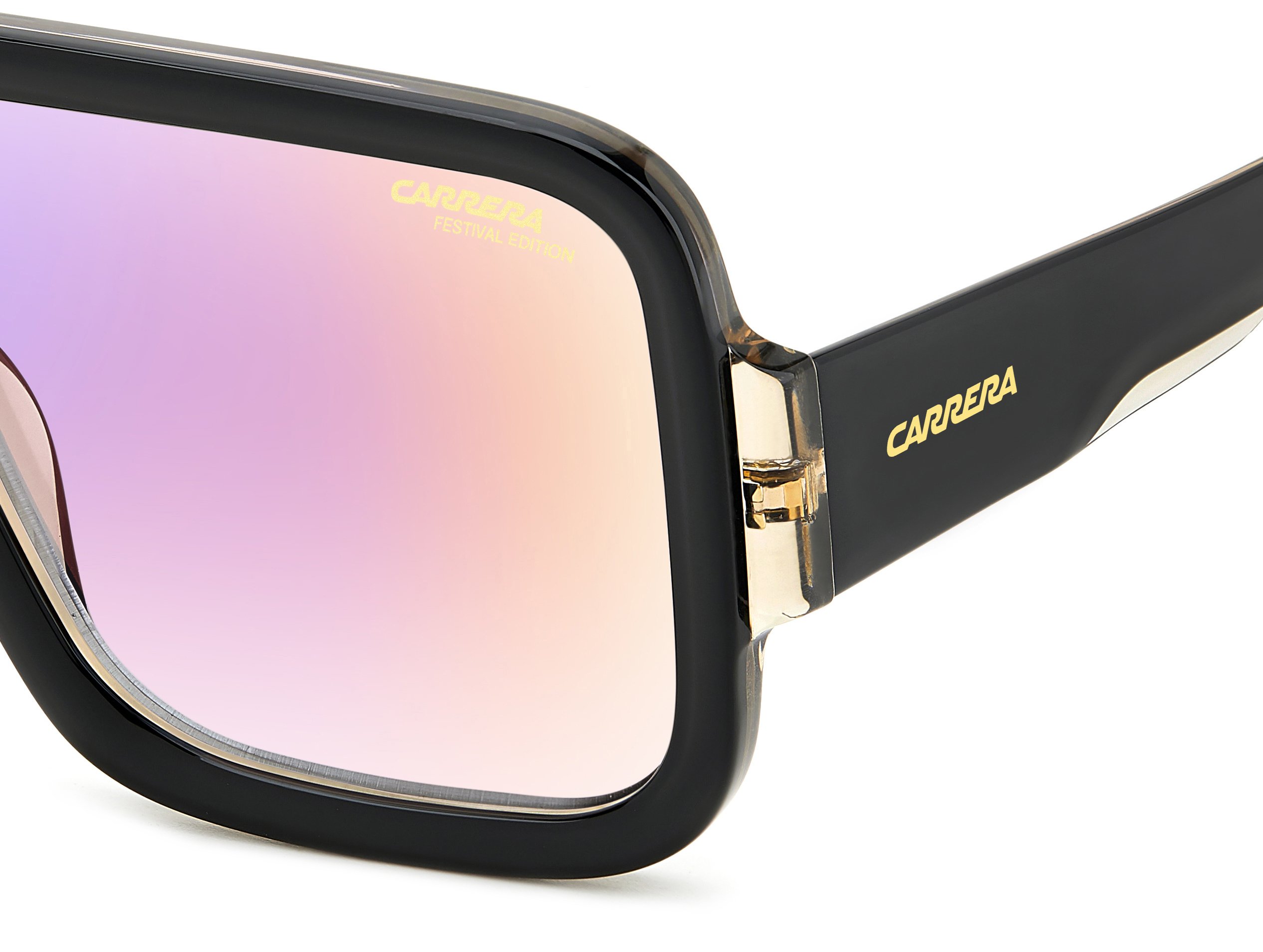 Das Bild zeigt die Sonnenbrille Flaglab 14 205915_S von der Marke Carrera in black crystal.