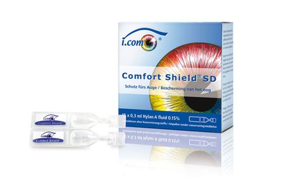 i.Com Comfort Shield Ampullen für Kontaktlinsen 15 Stk.