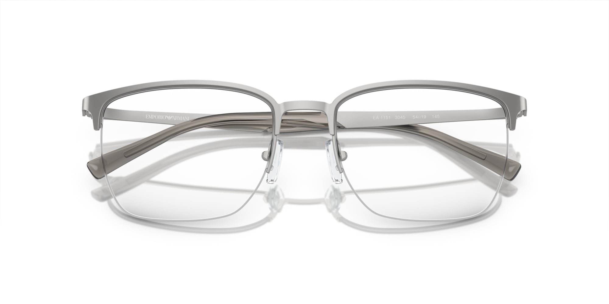 Emporio Armani Brille für Herren in silber EA1151 3045 54