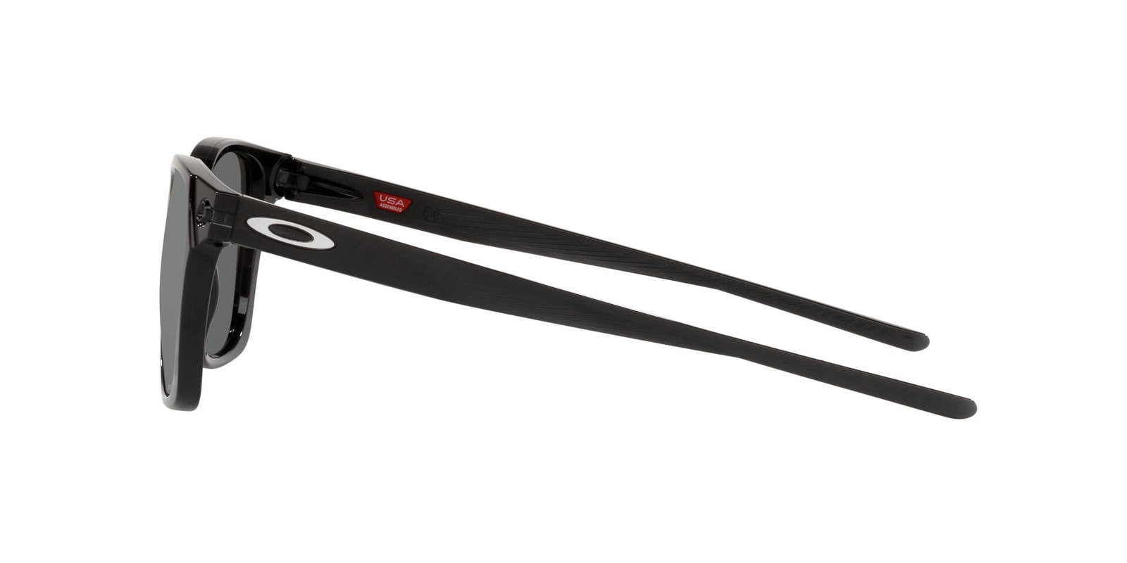 Das Bild zeigt die Sonnenbrille OO9018 901804 von der Marke Oakley in schwarz.