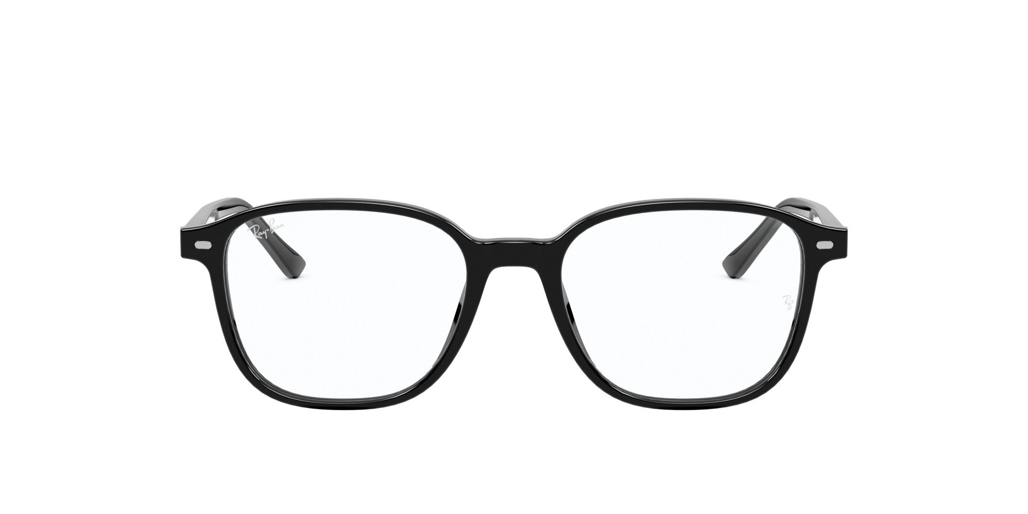 Das Bild zeigt die Korrektionsbrille RX5393 2000 von der Marke Ray Ban in schwarz.