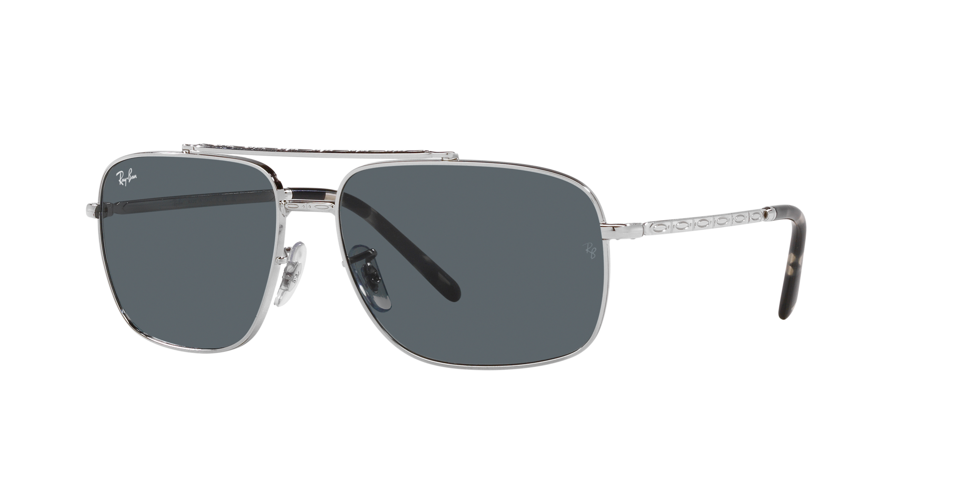 Ray-Ban Sonnenbrille in Silber RB3796 003/R5 59