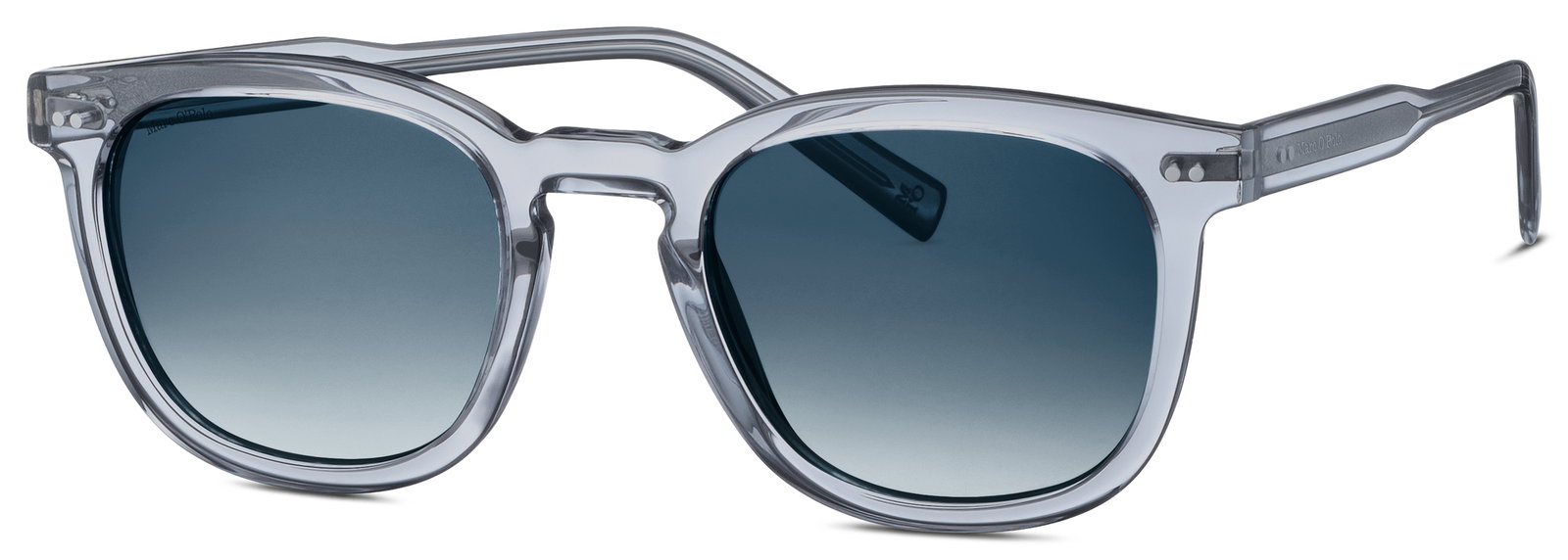 MARC O'POLO 506237 302077 30 – Runde graue Sonnenbrille Kunststoff