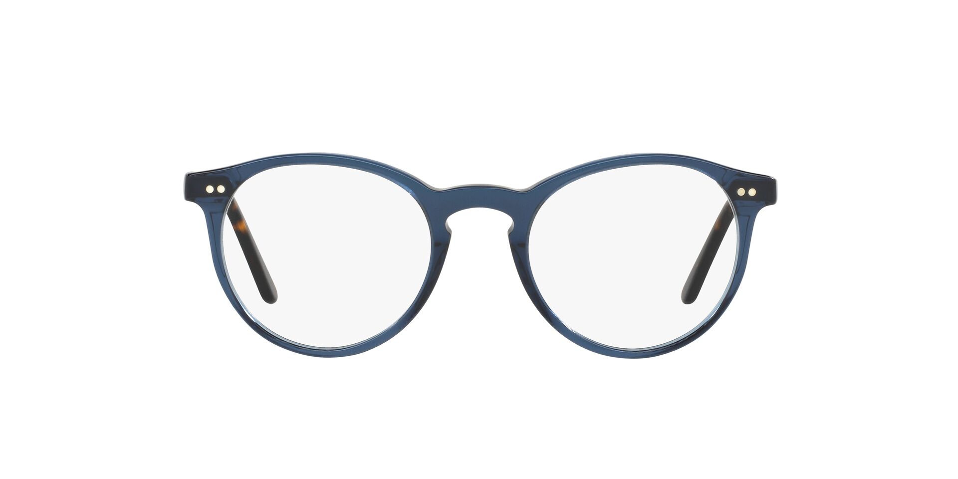 as Bild zeigt die Korrektionsbrille 2083 von der Marke Polo Schwarz.