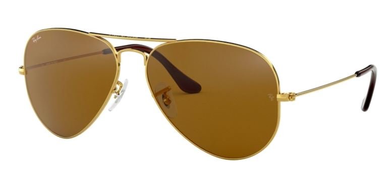Ray-Ban Aviator Large Metal Sonnenbrille RB3025 001/33 62