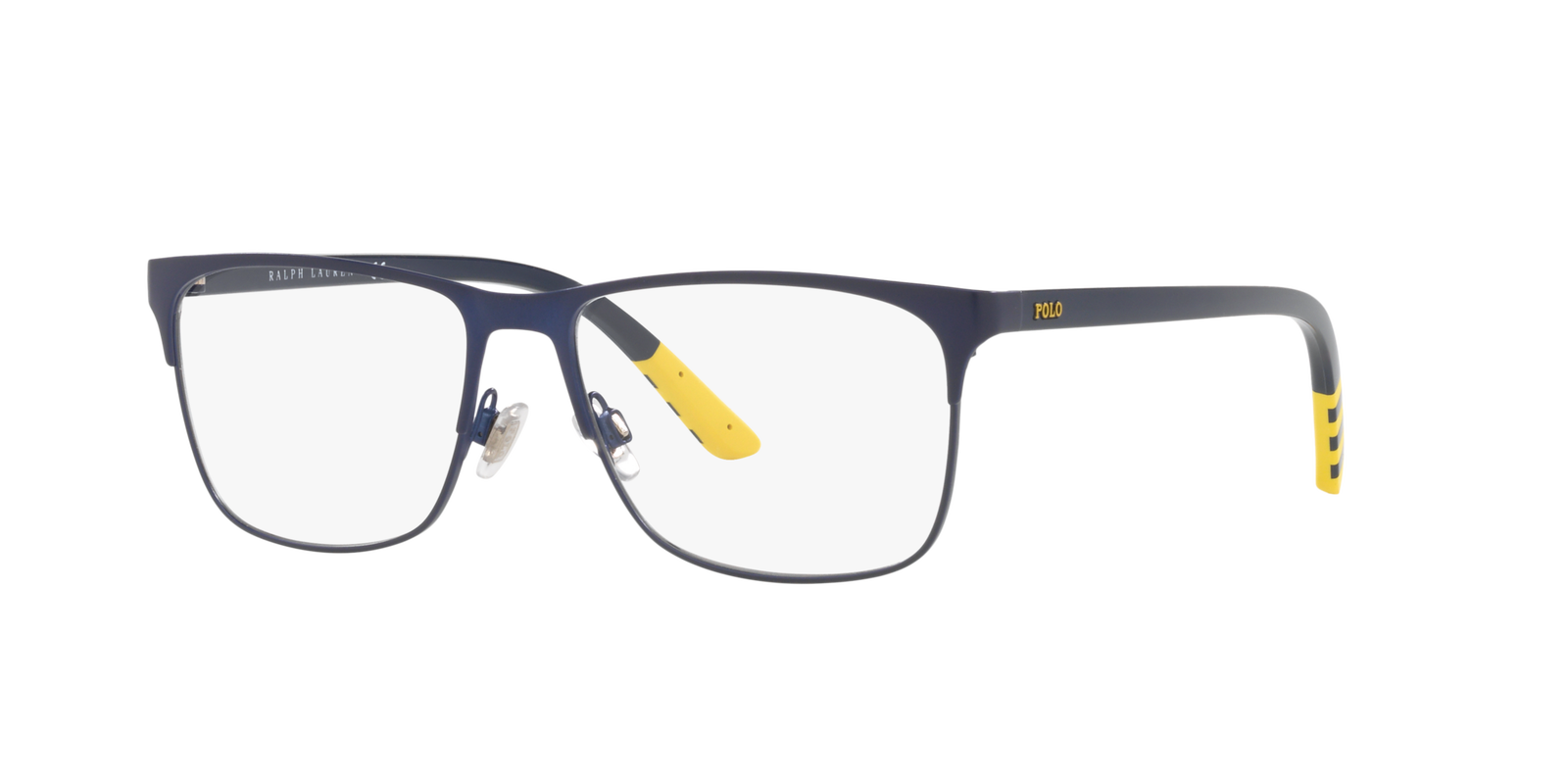 Polo PH1211 9421 – Rechteckige Metallbrille Blau Mittel
