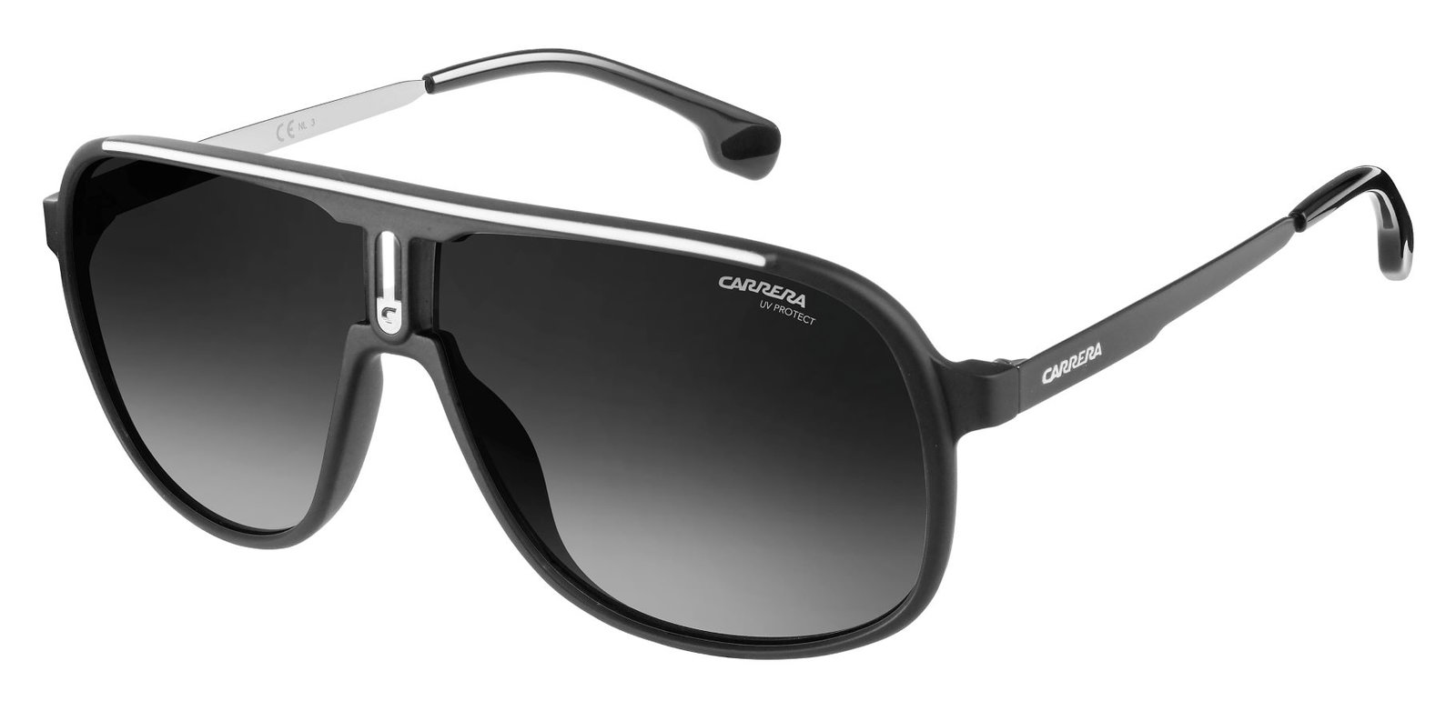 Carrera Sonnenbrille 1007/S 003 in Schwarz