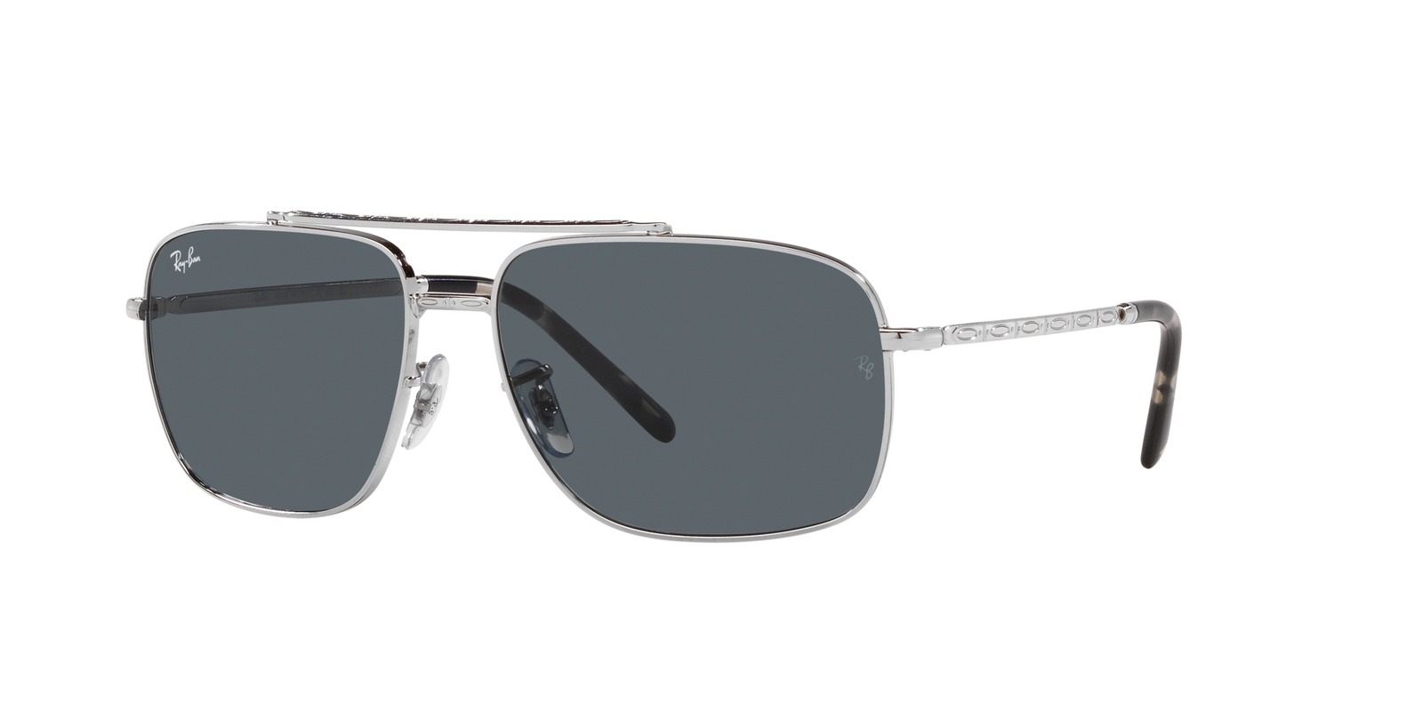 Ray Ban Sonnenbrille Unisex in Silber RB3796 003/R5 59
