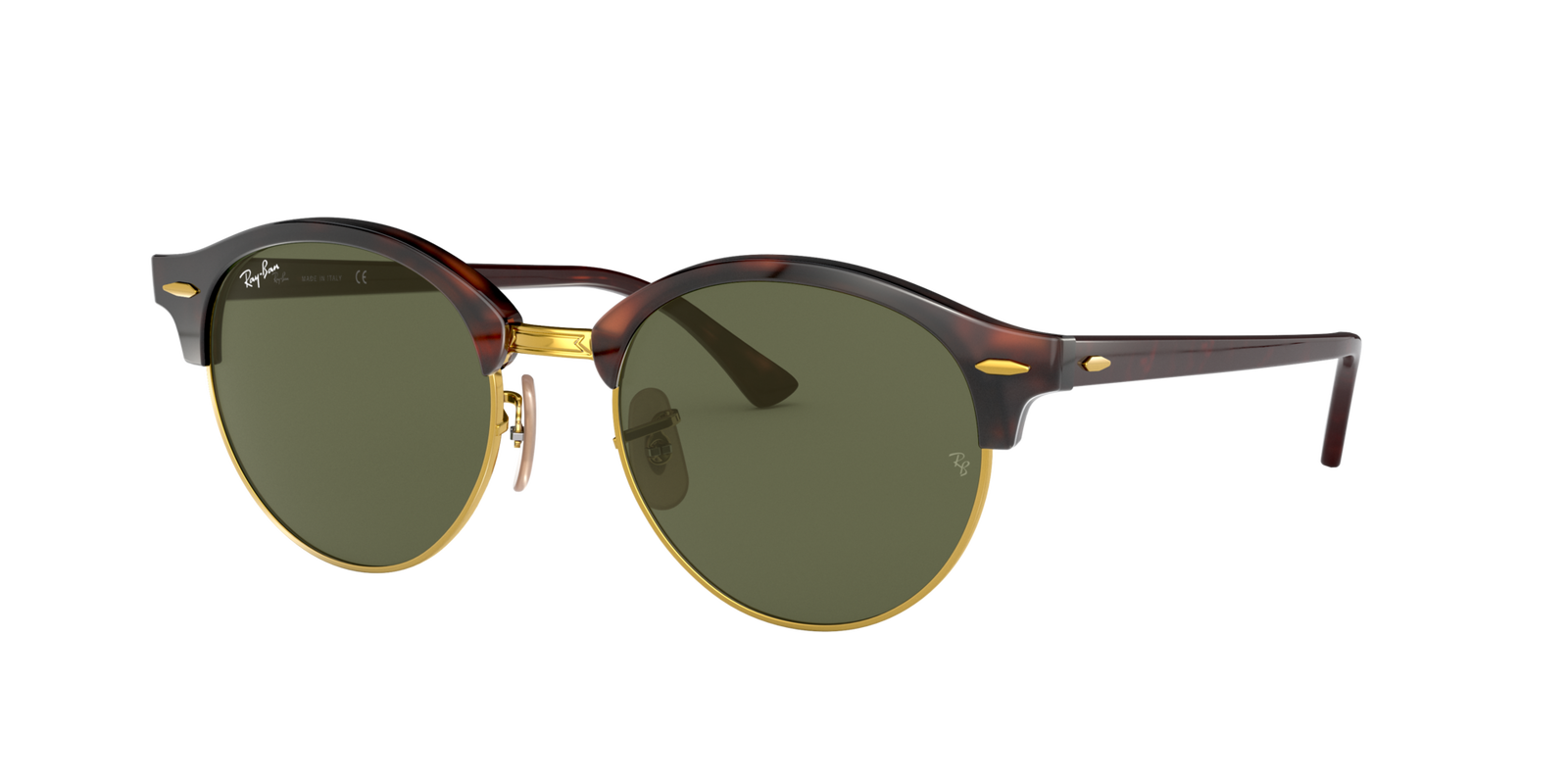 Ray Ban Damen Sonnenbrille in Havanna & Rund RB4246 990