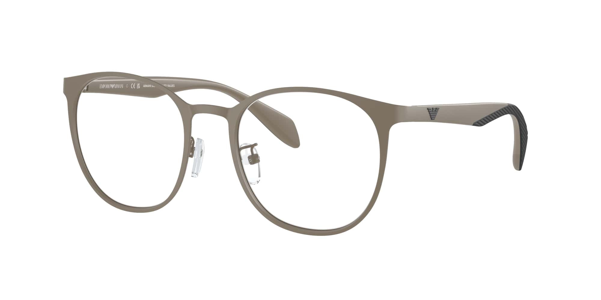 Emporio Armani Brille für Herren in Schlammfarbe EA1148 3298 52