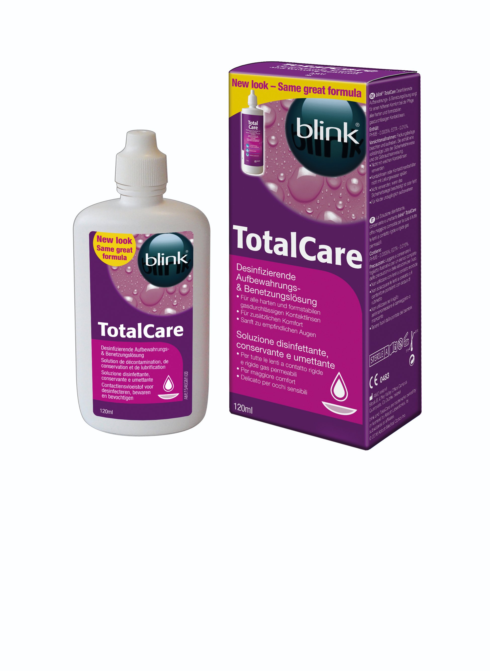 Total Care Aufbewahrungslösung, AMO (120 ml)