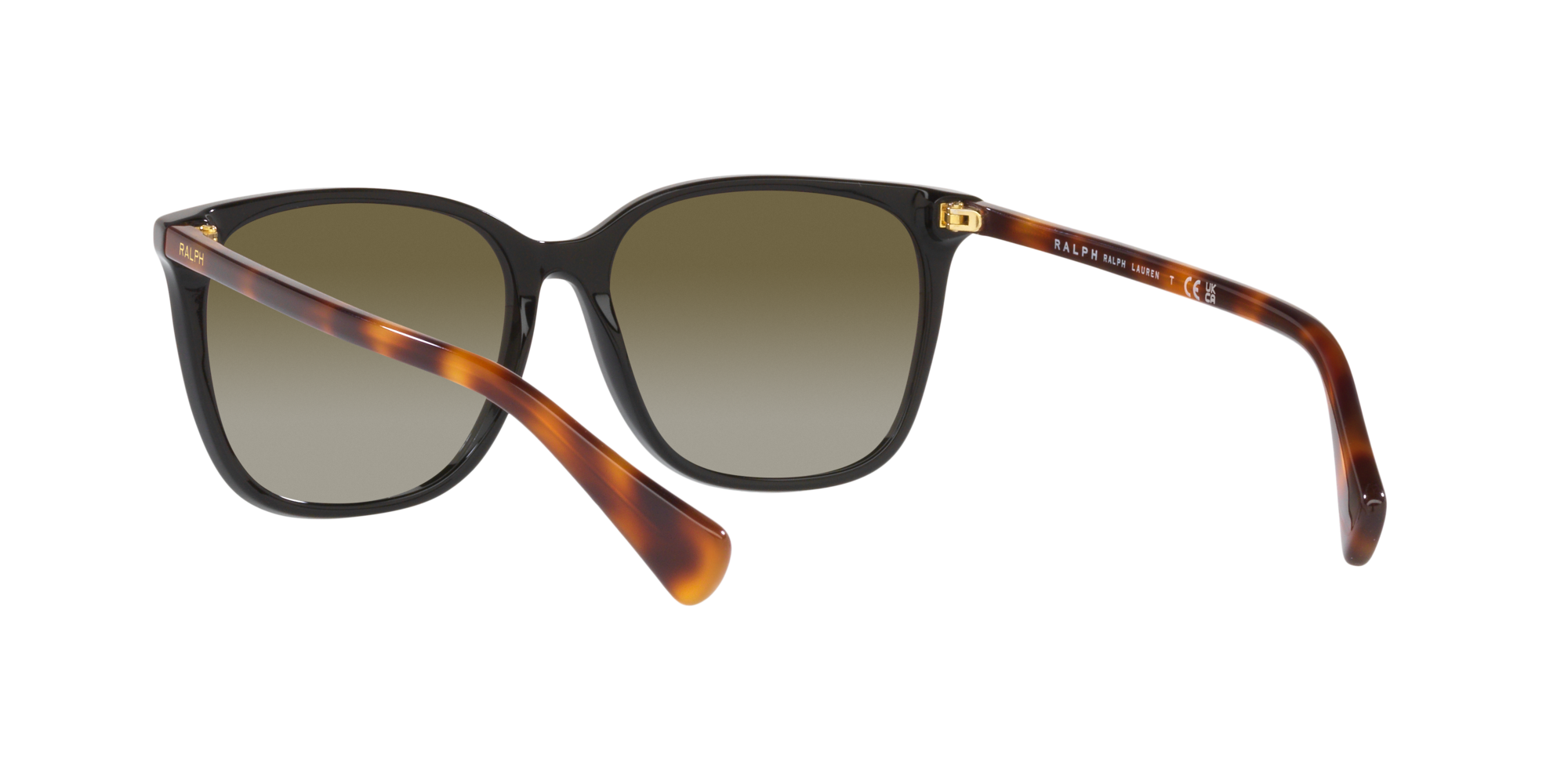 Ralph Sonnenbrille für Damen in Schwarz/Havanna RA5293 60378E 56
