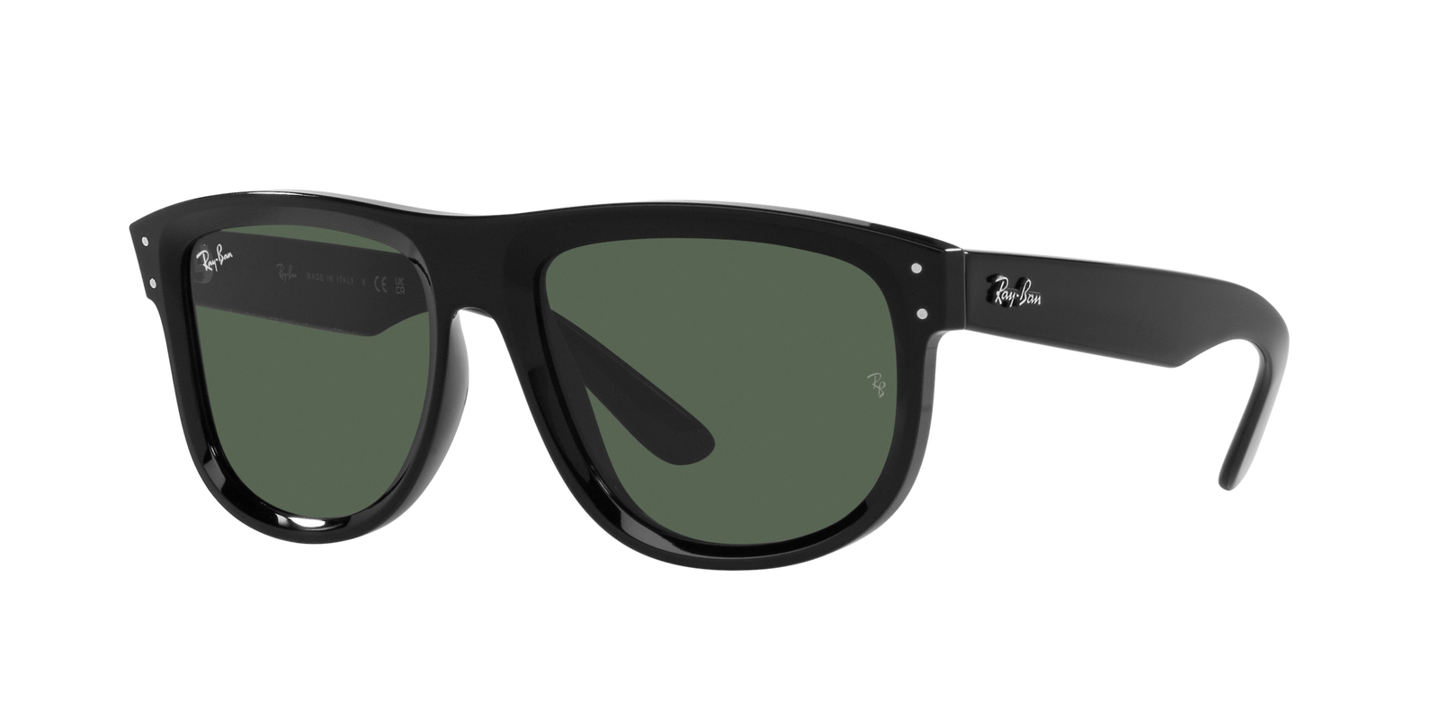 Das Bild zeigt die Sonnenbrille RBR0501S 6677VR von der  Marke Ray Ban in schwarz.