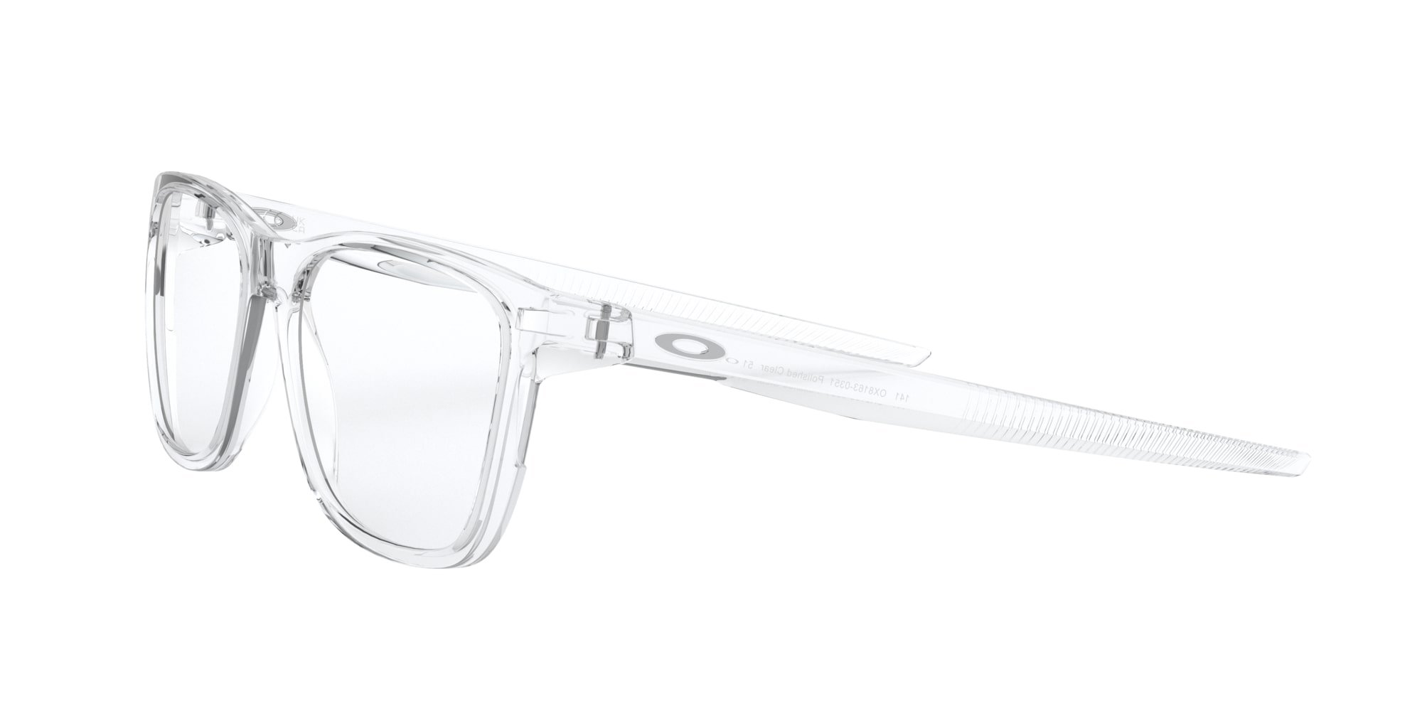 Das Bild zeigt die Korrektionsbrille OX8163 816303 von der Marke Oakley  in  transparent glänzend.