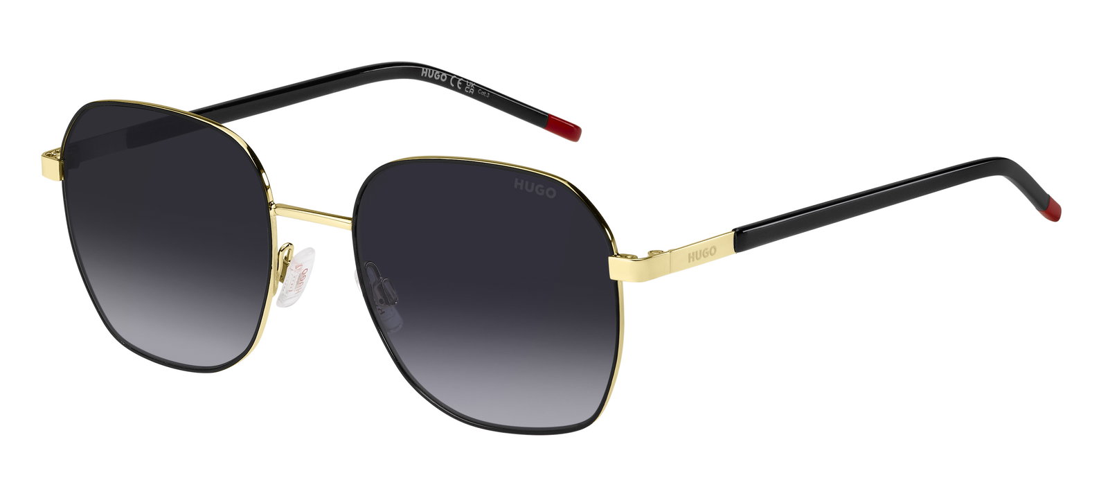 Hugo Sonnenbrille für Damen in schwarz/gold HG 1276/S RHL