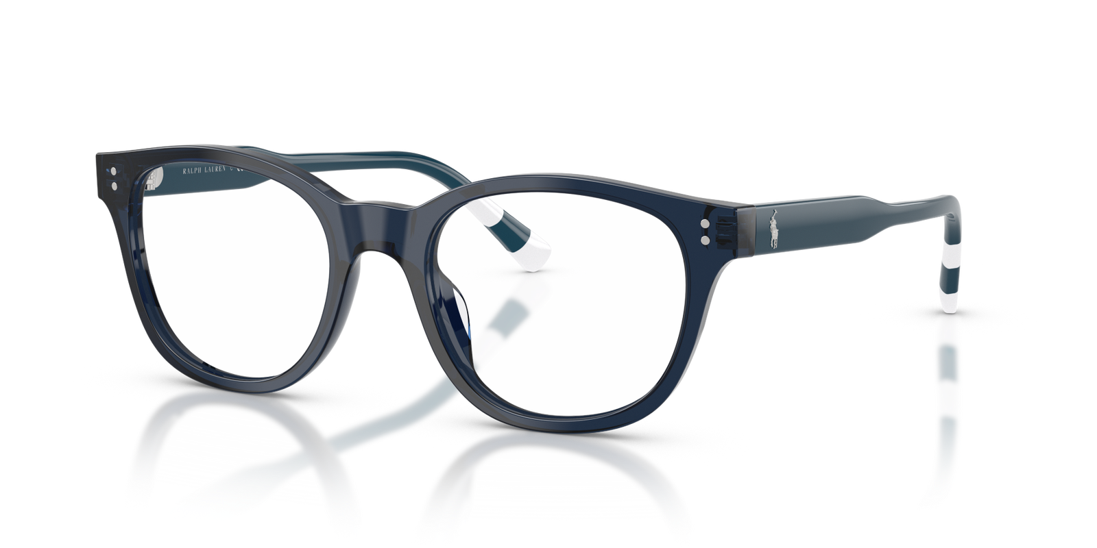 Polo 0PH2303U 6314 – Blaue transparente Herrenbrille Acetat