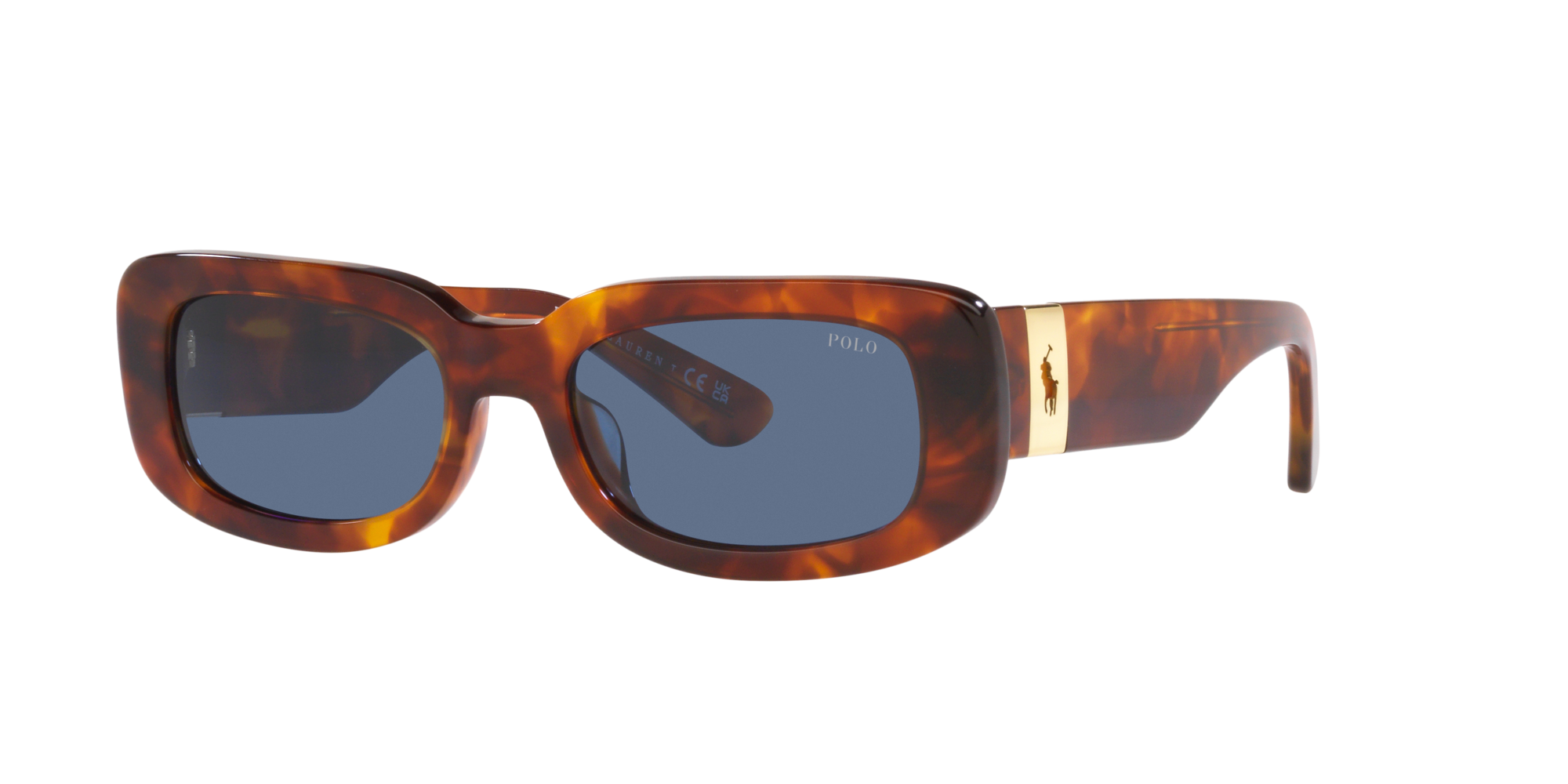 Polo Ralph Lauren Sonnenbrille PH4191U 601180 havana orange glänzend