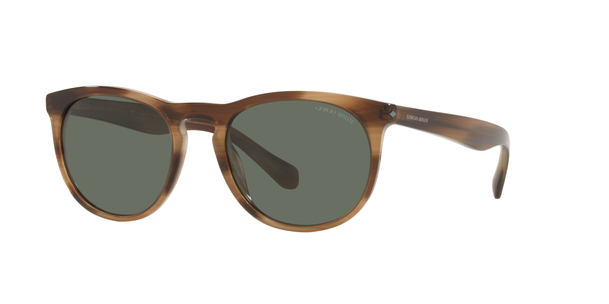 Giorgio Armani Sonnenbrille für Herren AR8149 590058 in braun gestreift