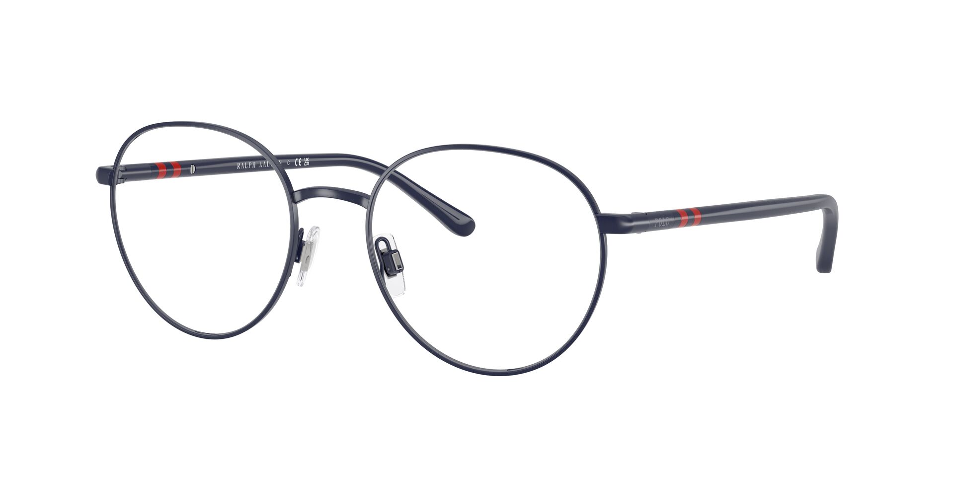 Das Bild zeigt die Korrektionsbrille 1236 von der Marke Polo in Schwarz.