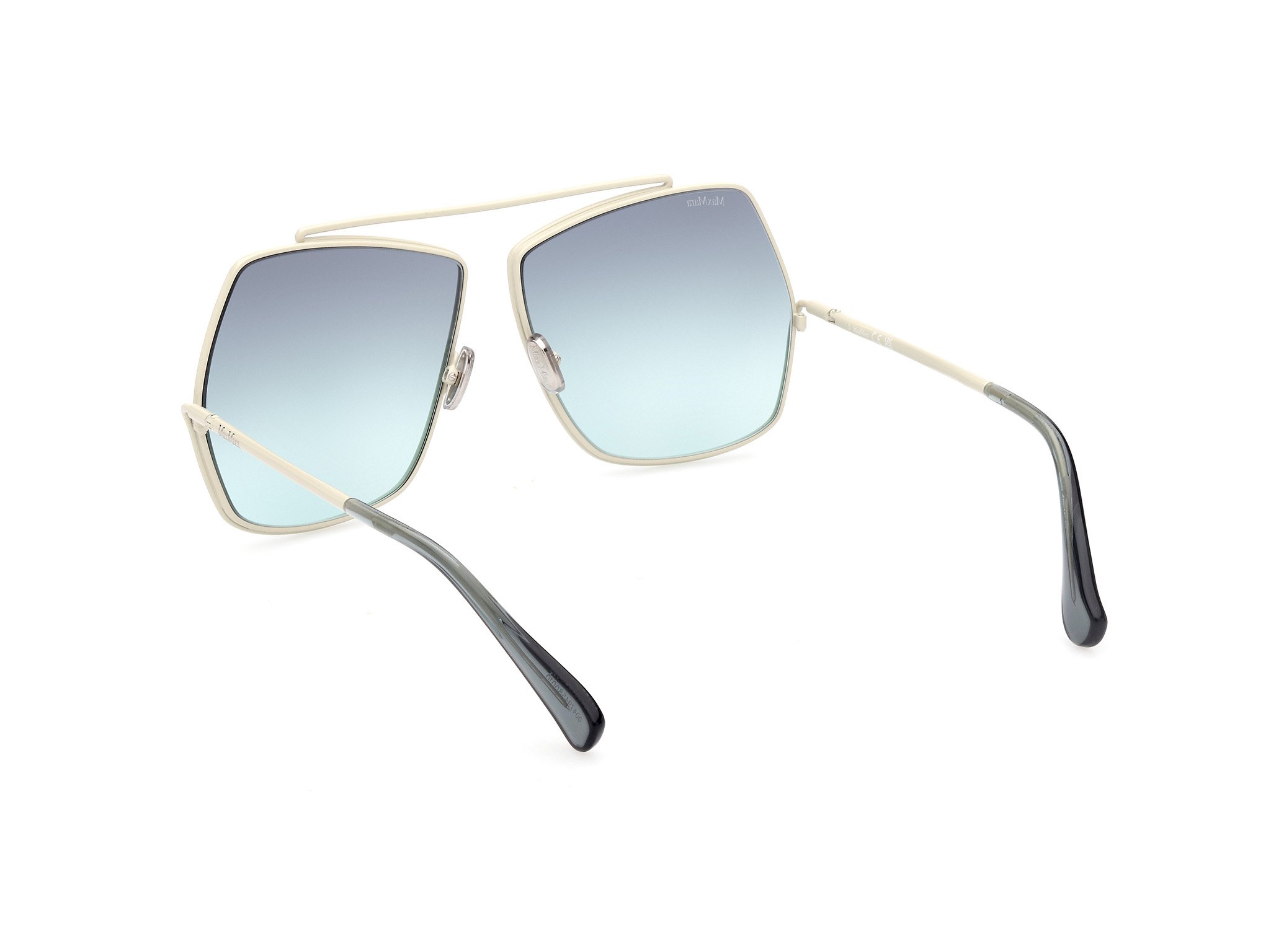 Das Bild zeigt die Sonnenbrille MM0006 18W von der Marke Max Mara in Rhodium.