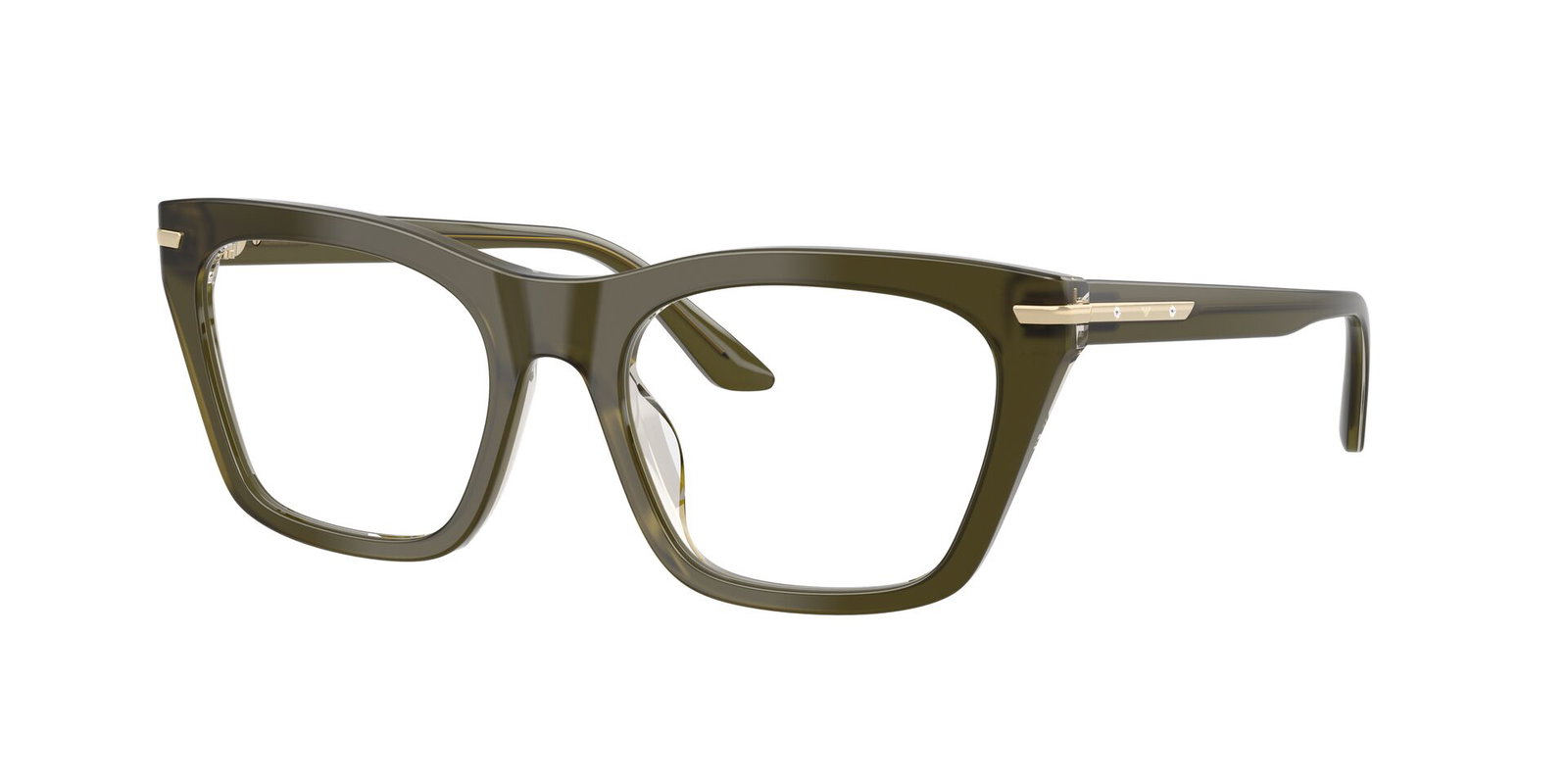 Zu sehen ist die Korrektionsbrille 3283B von Emporio Armani in der Farbe Grün.