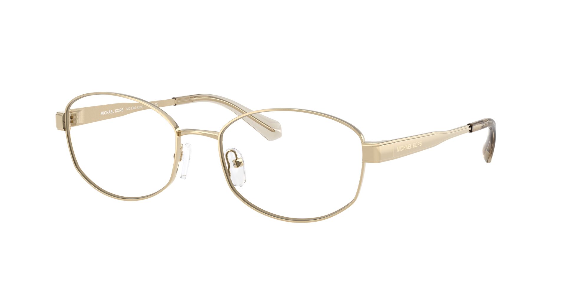 Michael Kors Damen Brille MK3086 1014 Lyon Hellgold