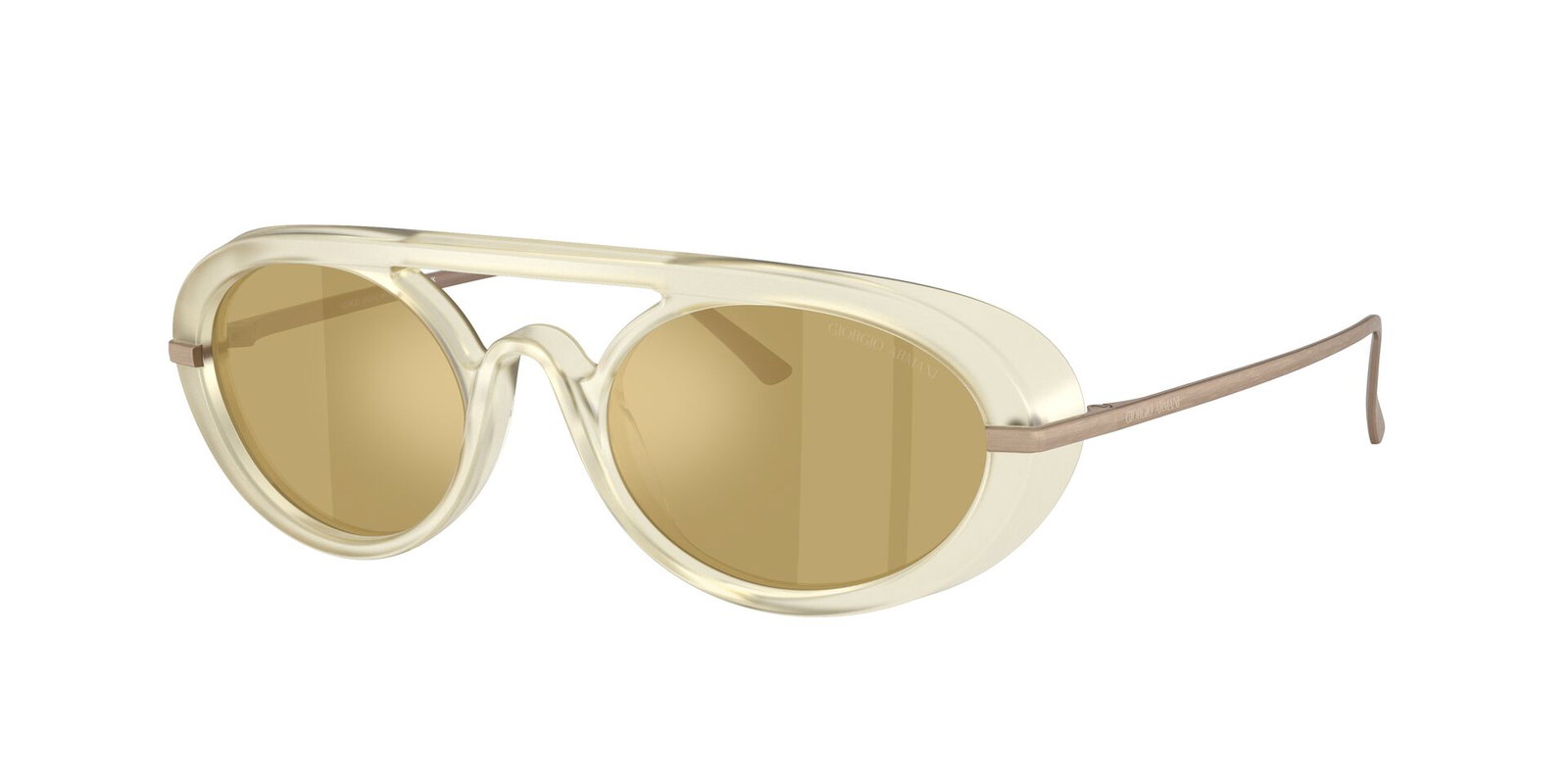 Giorgio Armani Sonnenbrille AR8256 6409O8 in Hellgelb Transparent