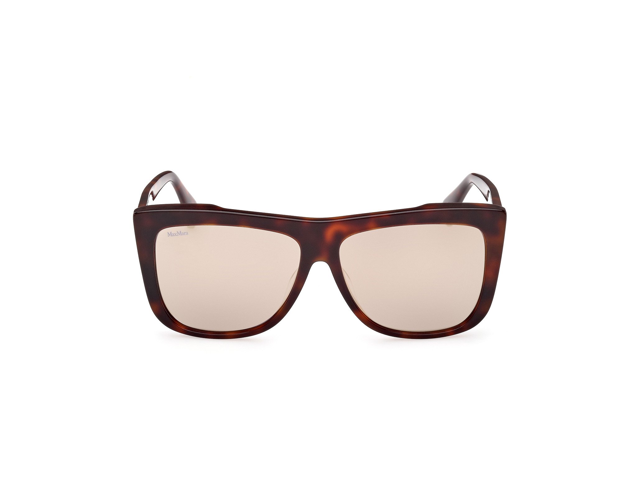 Das Bild zeigt die Sonnenbrille MM0066 52L von der Marke Max Mara in Havanna.