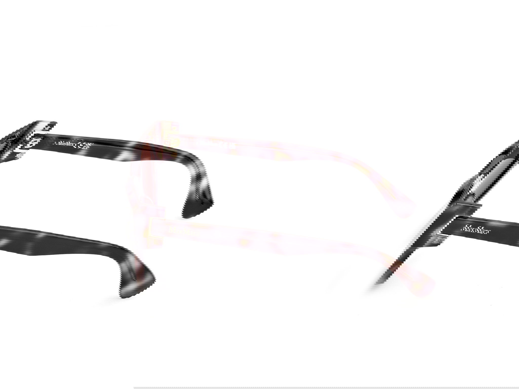 Das Bild zeigt die Sonnenbrille MM0139 von der Marke Max Mara in Havanna.