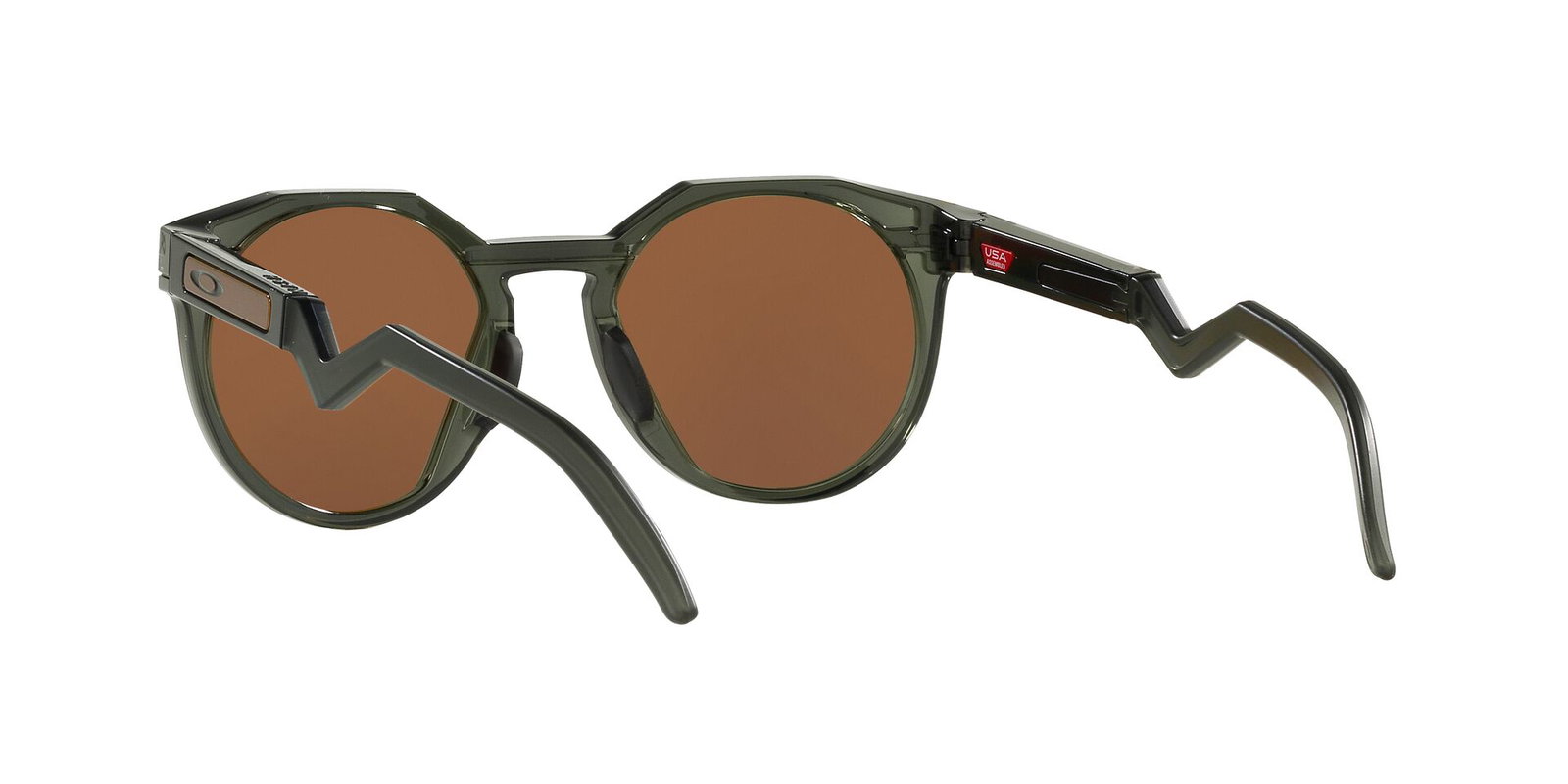 Das Bild zeigt die Sonnenbrille OO9242 924203 von der Marke Oakley in olive.